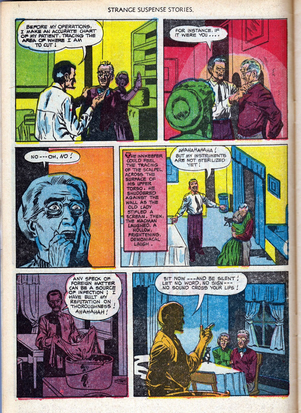 Read online Strange Suspense Stories (1952) comic -  Issue #5 - 8