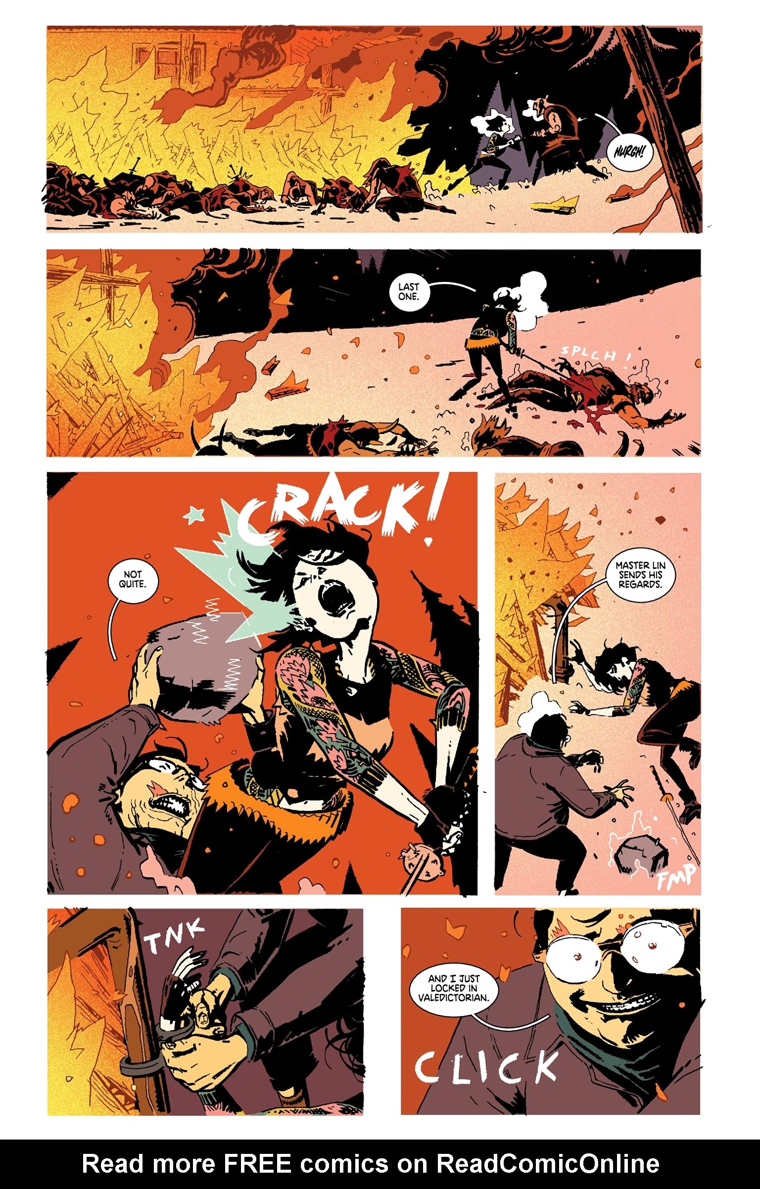 Read online Deadly Class comic -  Issue # _Deluxe Edition Teen Age Riot (Part 4) - 29