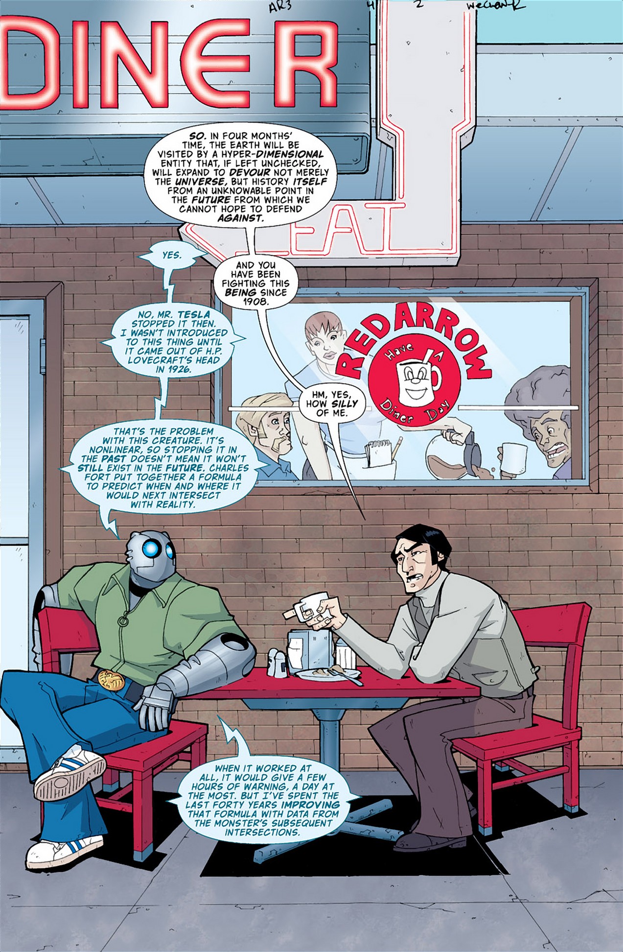 Read online Atomic Robo and the Shadow From Beyond Time comic -  Issue #4 - 3