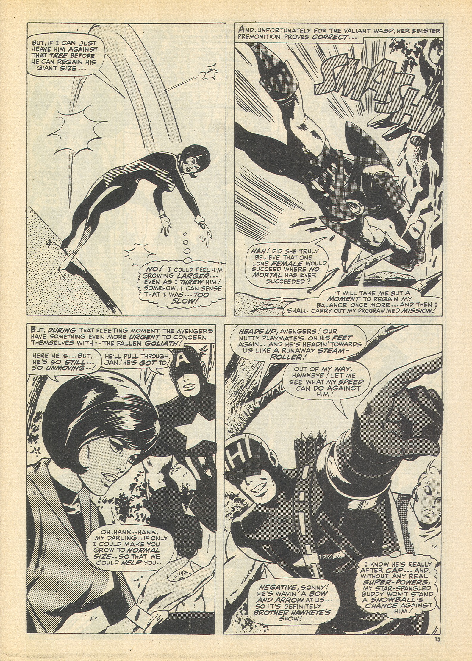 Read online The Avengers (1973) comic -  Issue #57 - 15