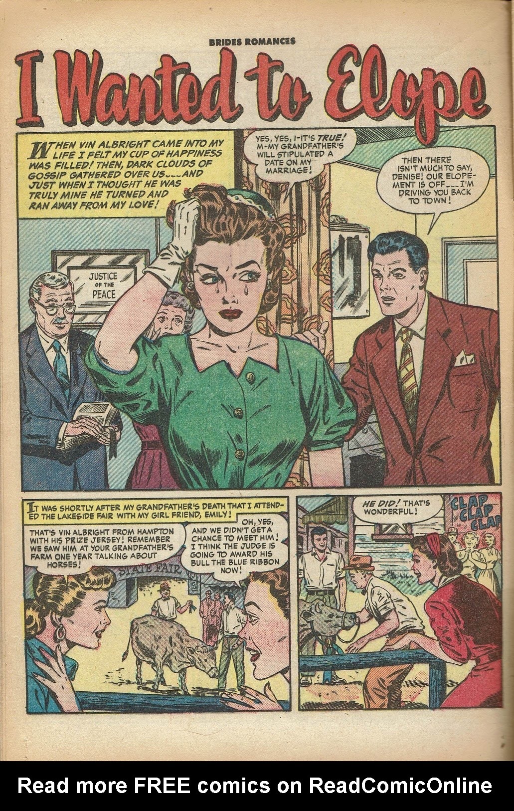 Read online Brides Romances comic -  Issue #8 - 12