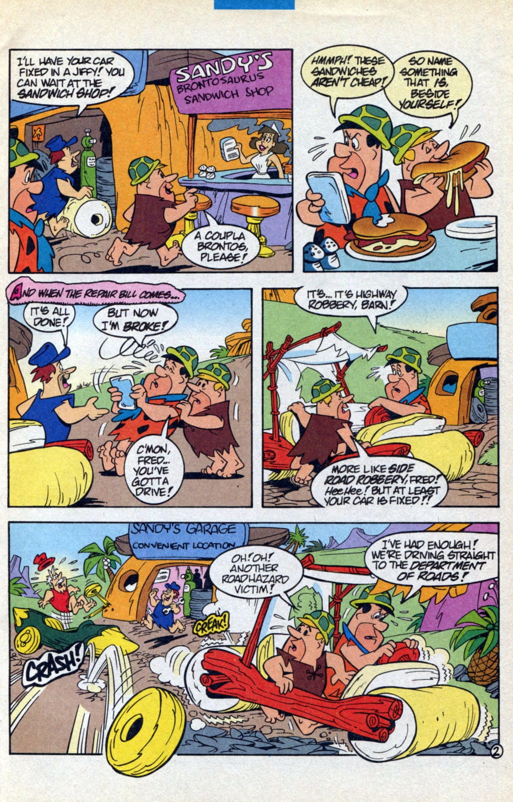 Read online The Flintstones (1995) comic -  Issue #21 - 24