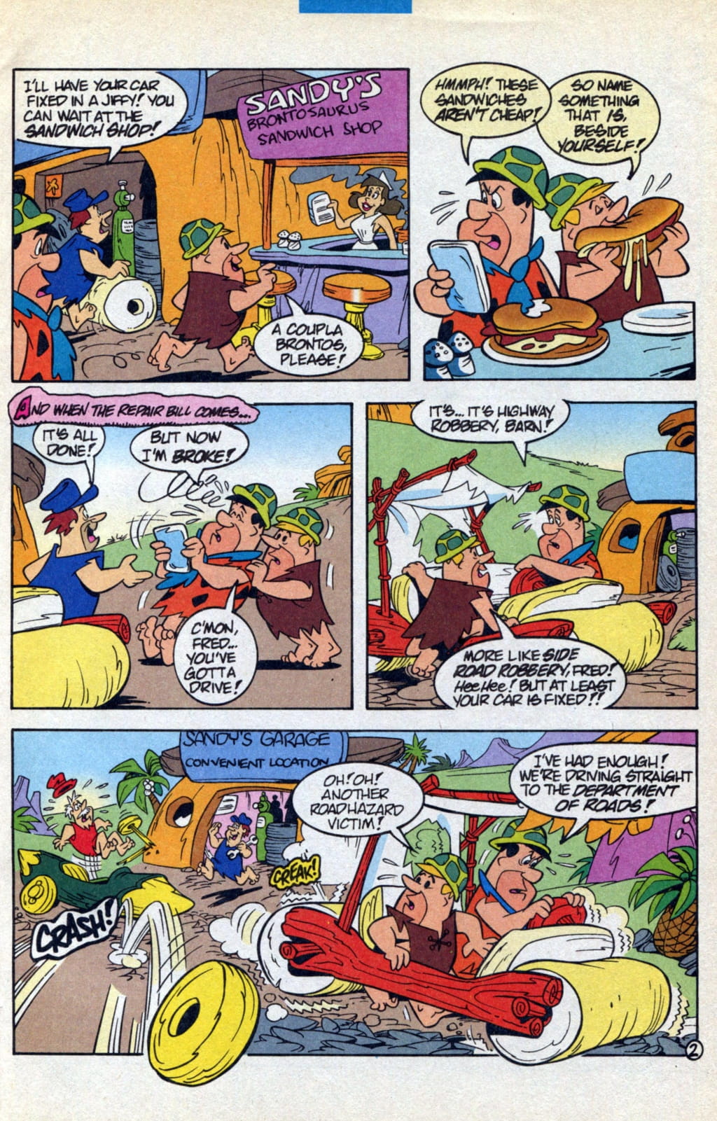 Read online The Flintstones (1995) comic -  Issue #21 - 24