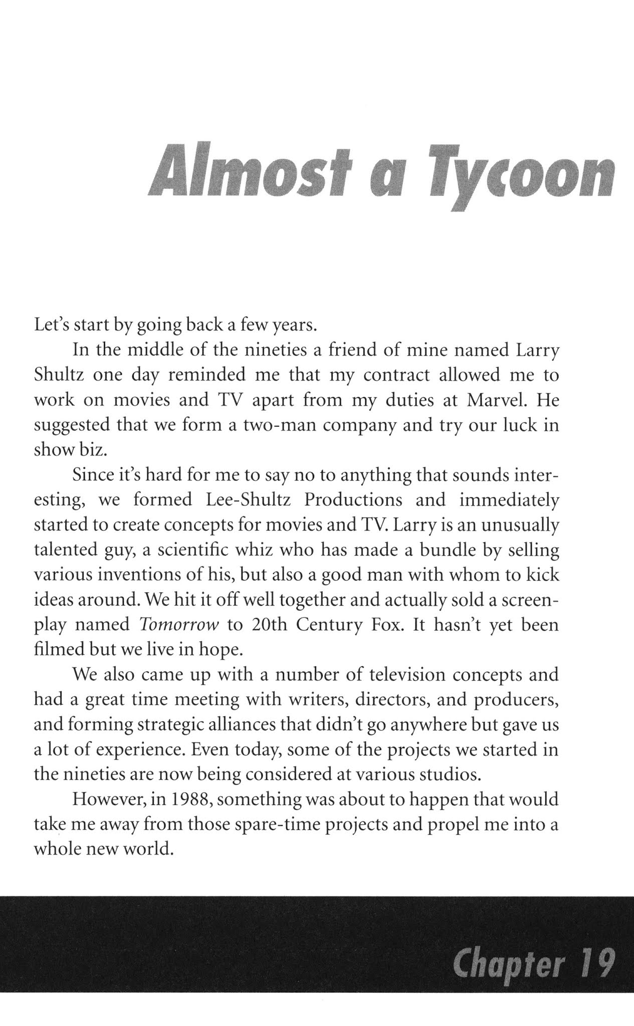 Read online Excelsior! The Amazing Life of Stan Lee comic -  Issue # TPB (Part 3) - 35