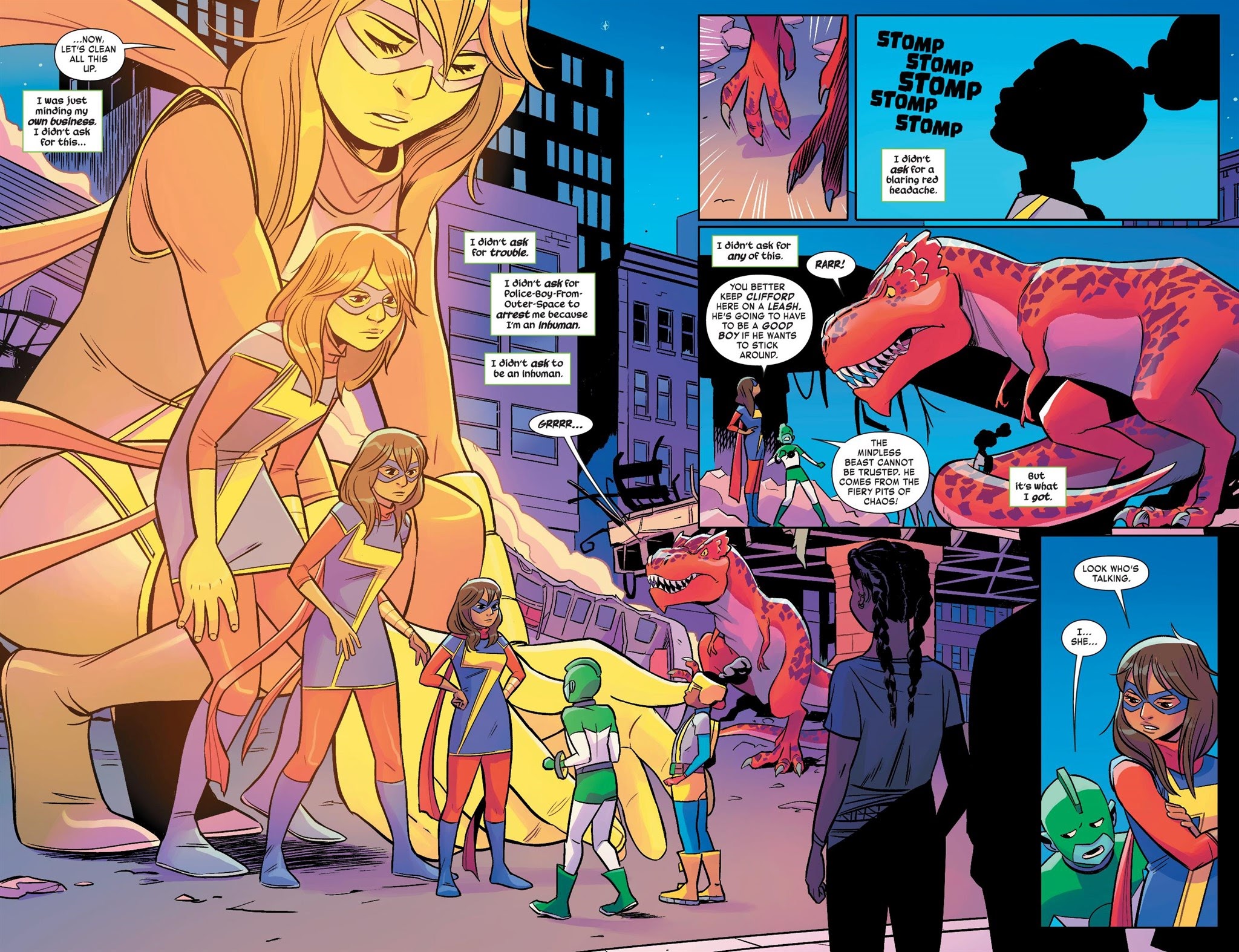 Read online Ms. Marvel Meets The Marvel Universe comic -  Issue # TPB (Part 2) - 93