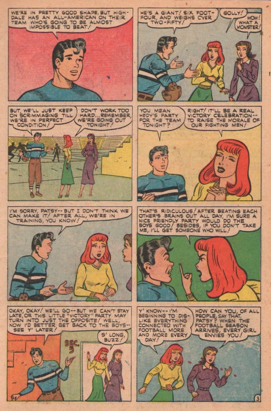 Read online Patsy Walker comic -  Issue #33 - 5