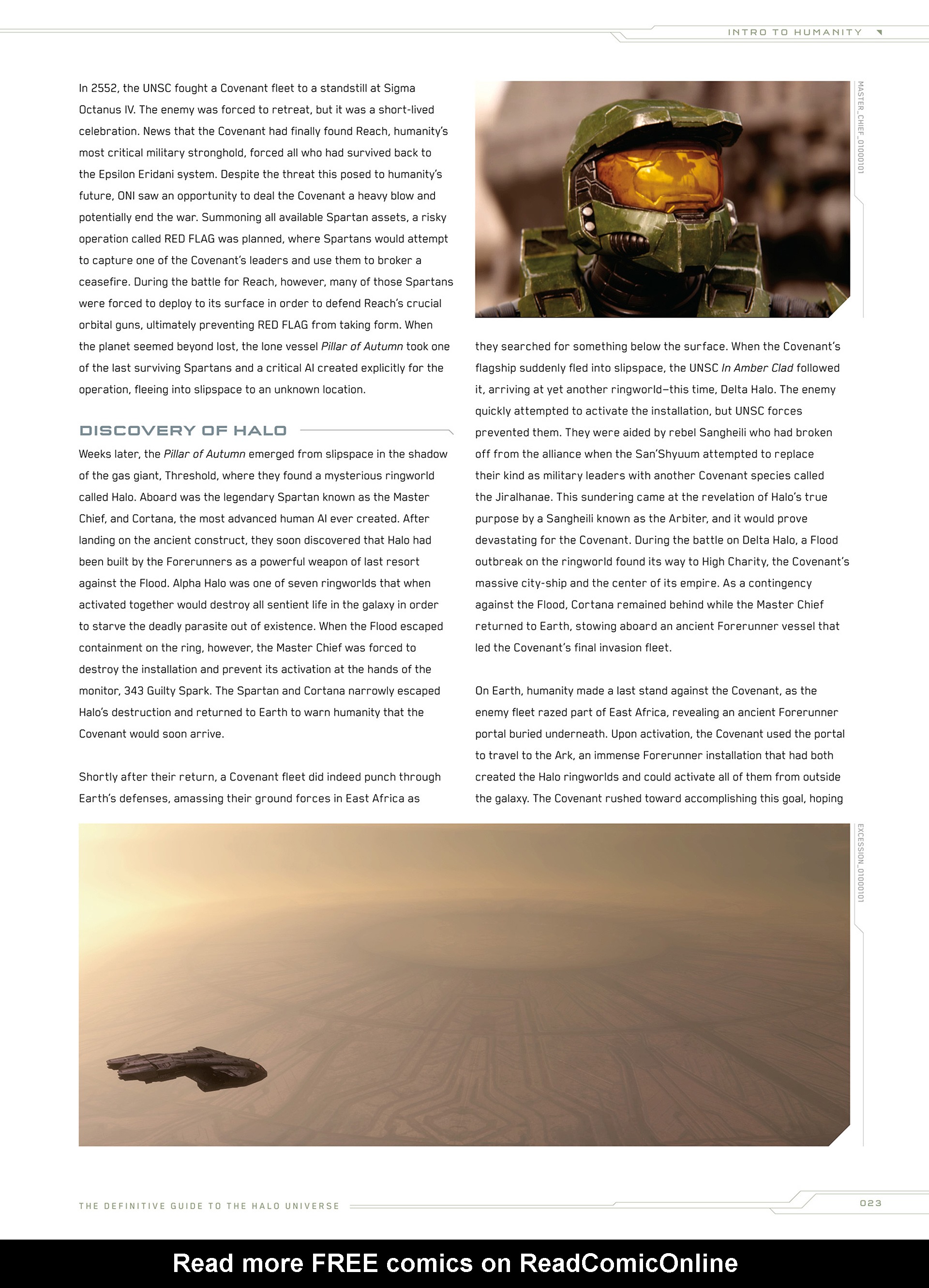 Read online Halo Encyclopedia comic -  Issue # TPB (Part 1) - 19