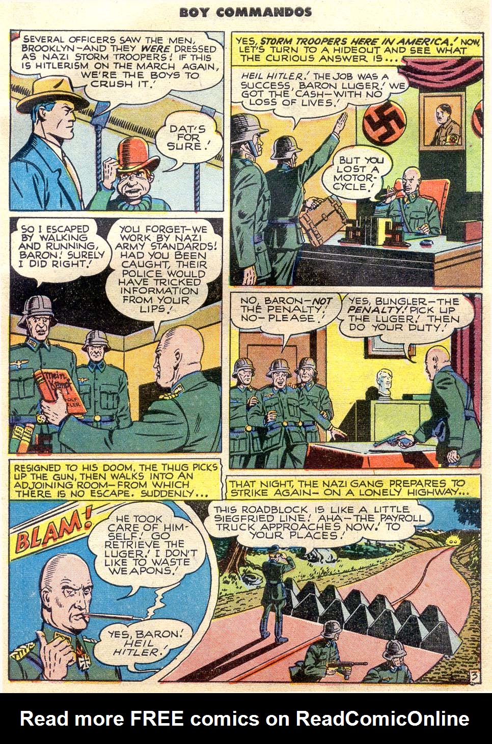 Read online Boy Commandos comic -  Issue #29 - 39