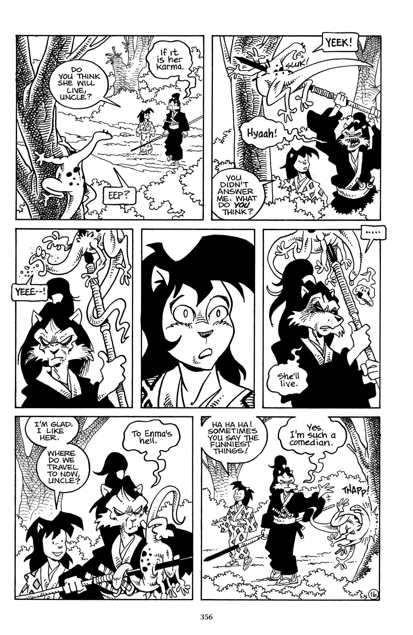 Read online The Usagi Yojimbo Saga comic -  Issue # TPB 2 - 351