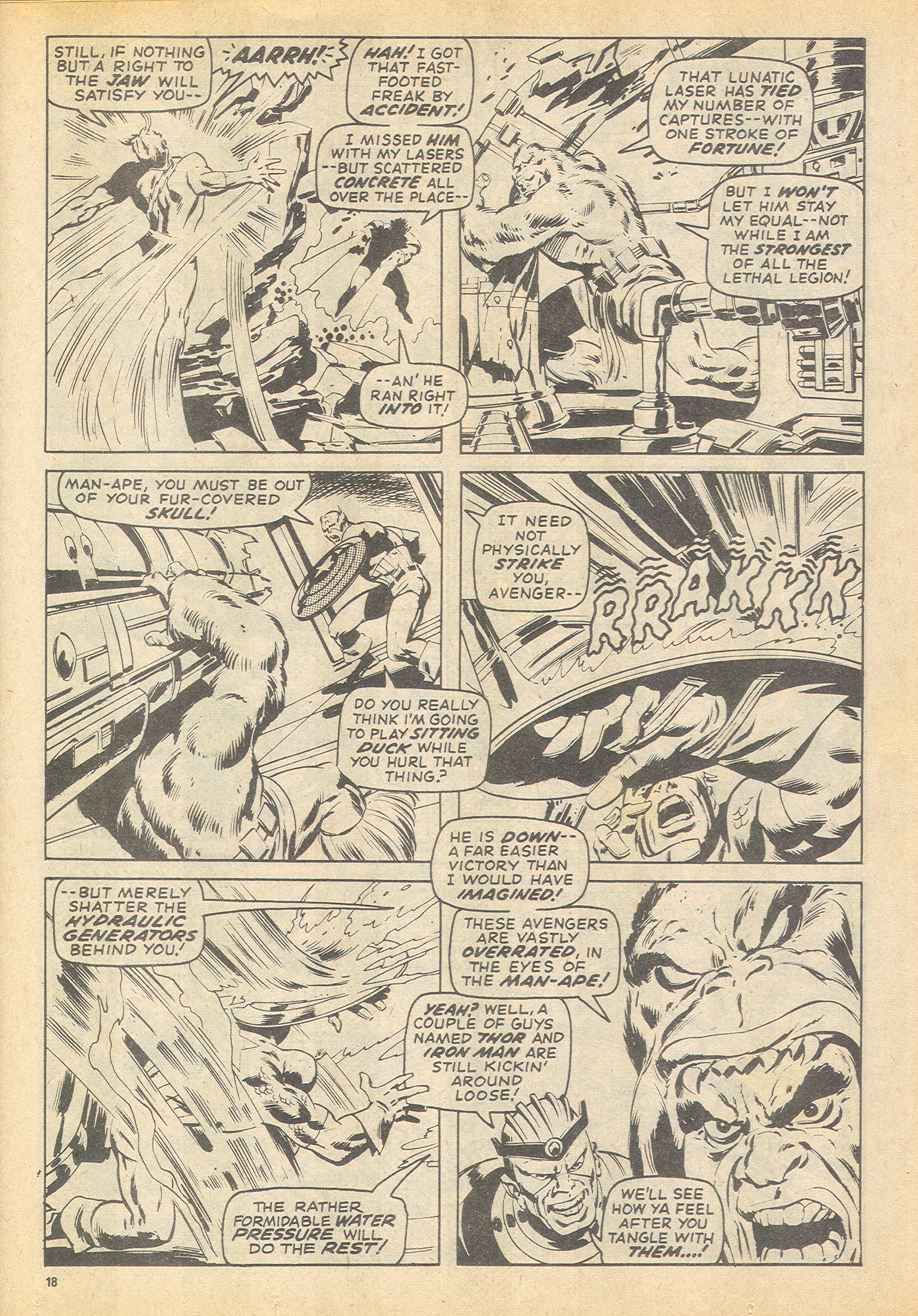 Read online The Avengers (1973) comic -  Issue #123 - 18