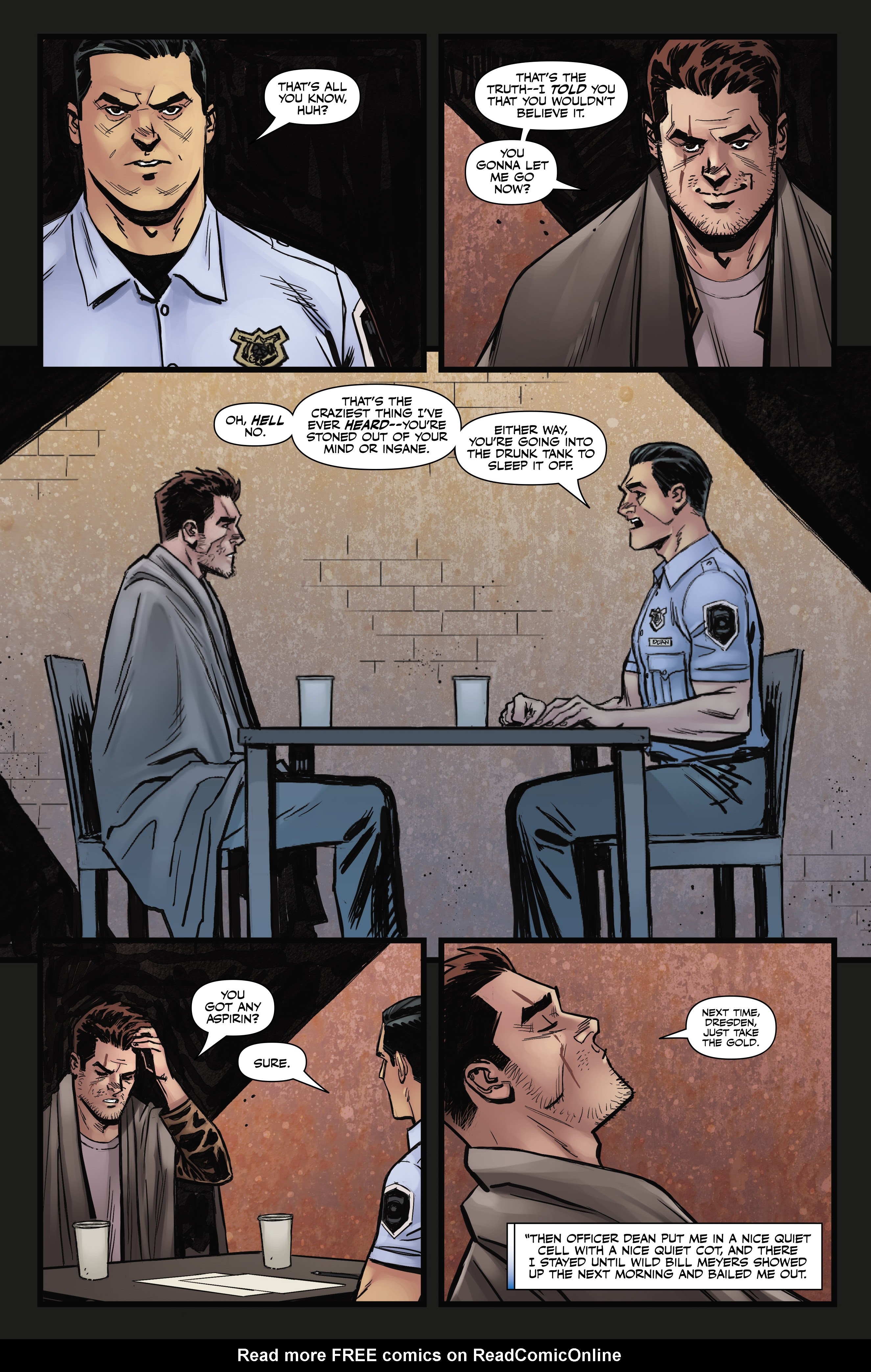 Read online Jim Butcher's The Dresden Files: Bigfoot comic -  Issue # TPB - 132
