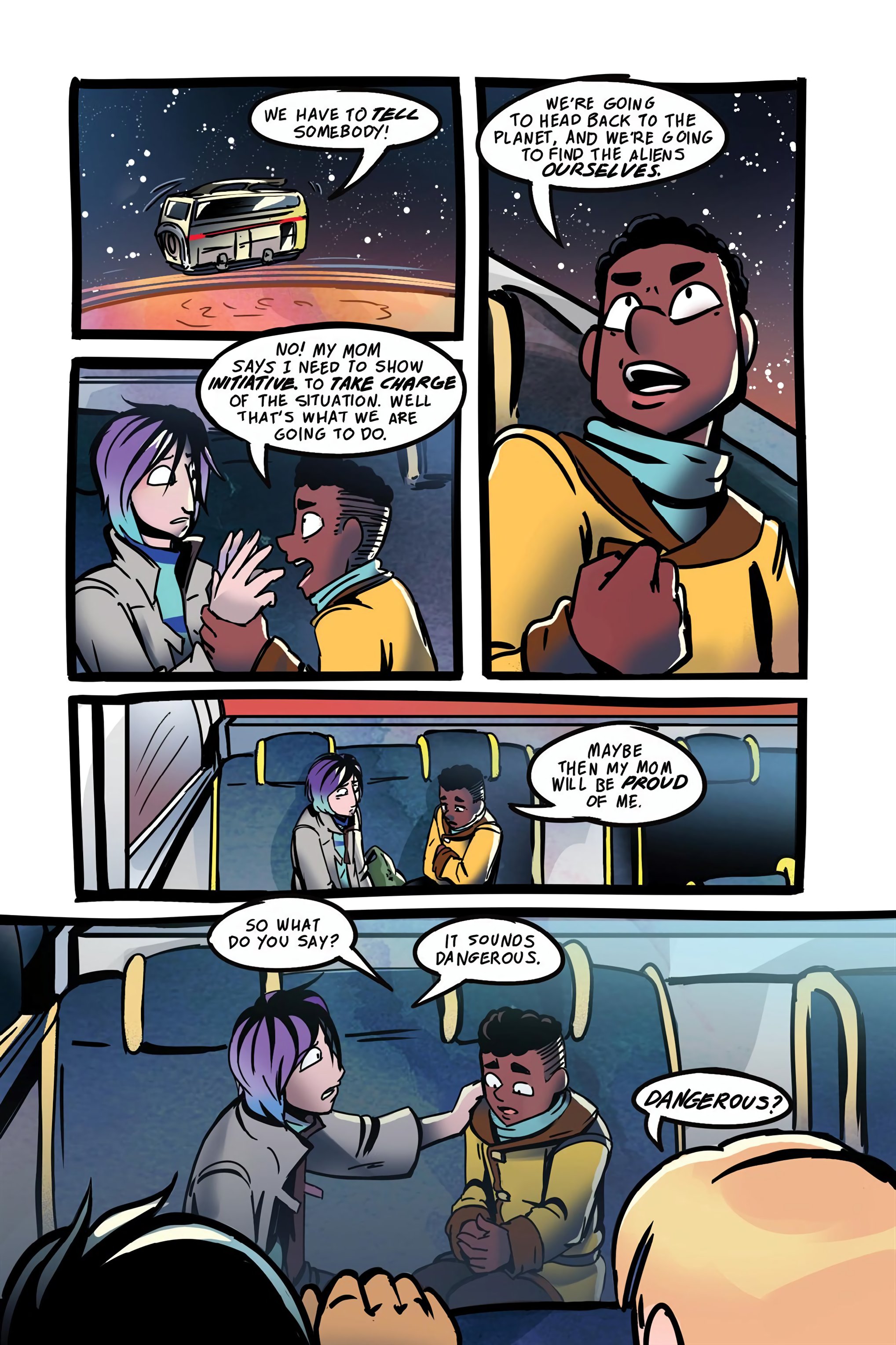 Read online Cosmic Cadets: Contact! comic -  Issue # TPB (Part 1) - 18
