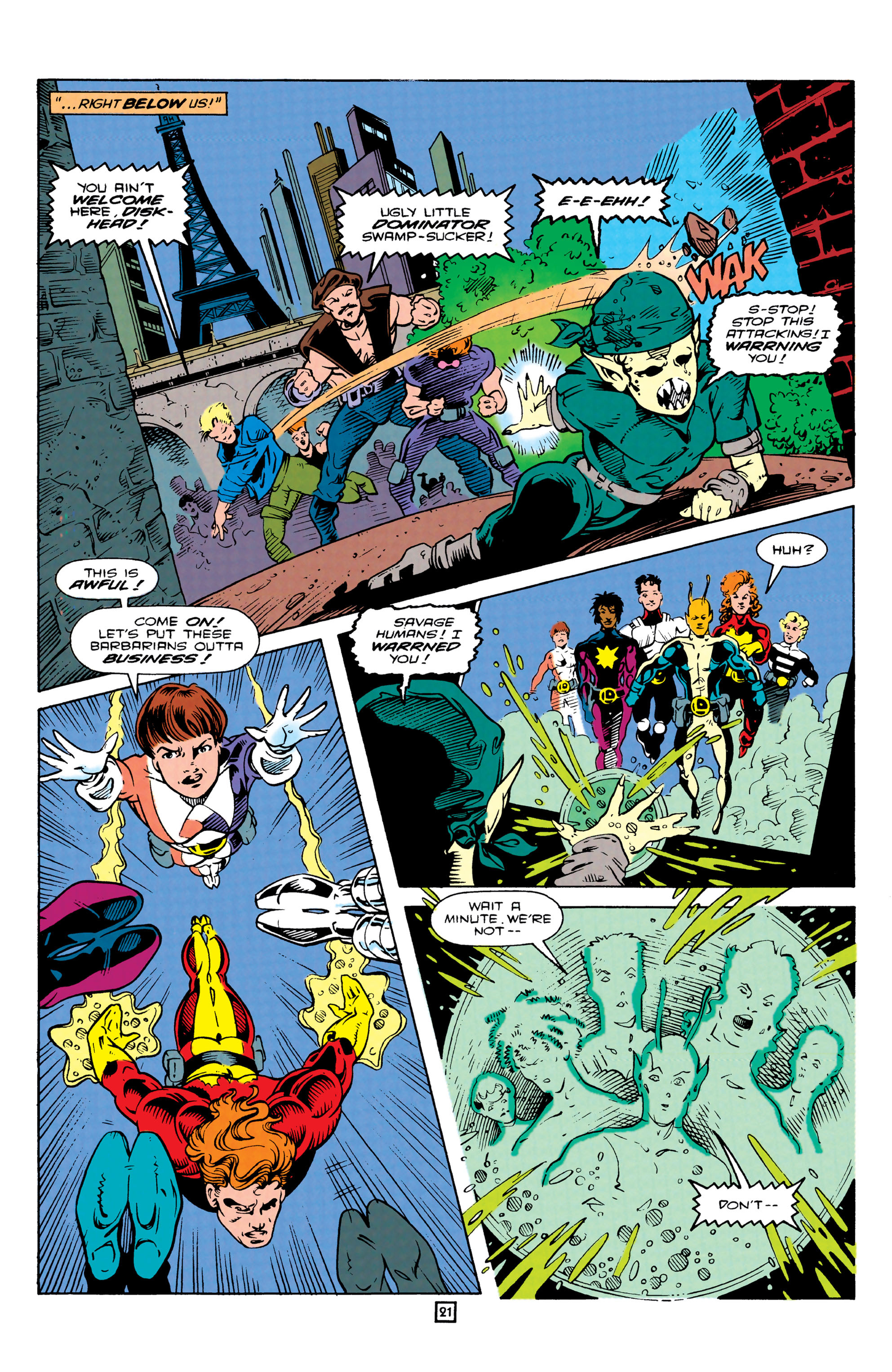 Read online Legionnaires comic -  Issue #12 - 22