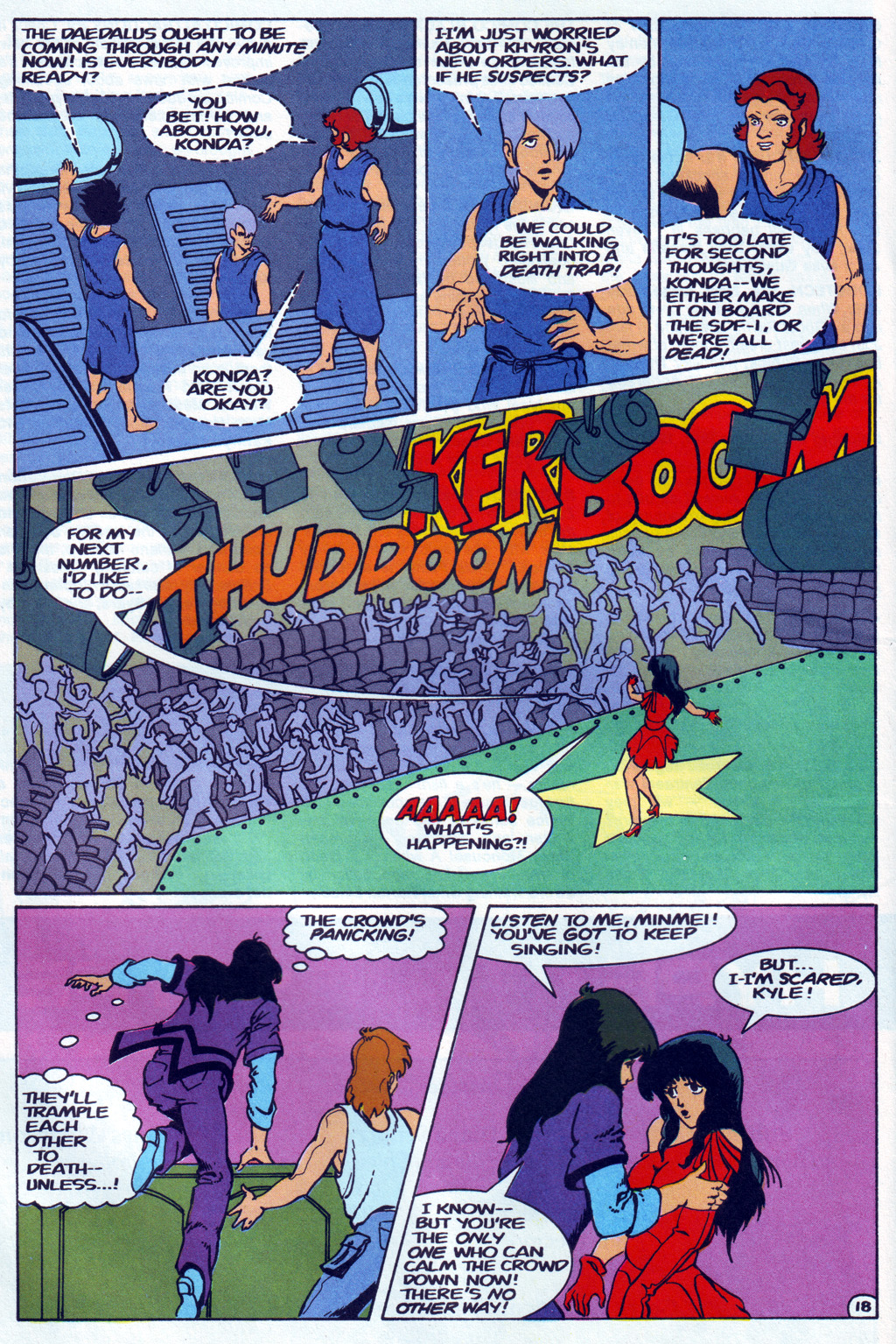 Read online Robotech The Macross Saga comic -  Issue #22 - 19