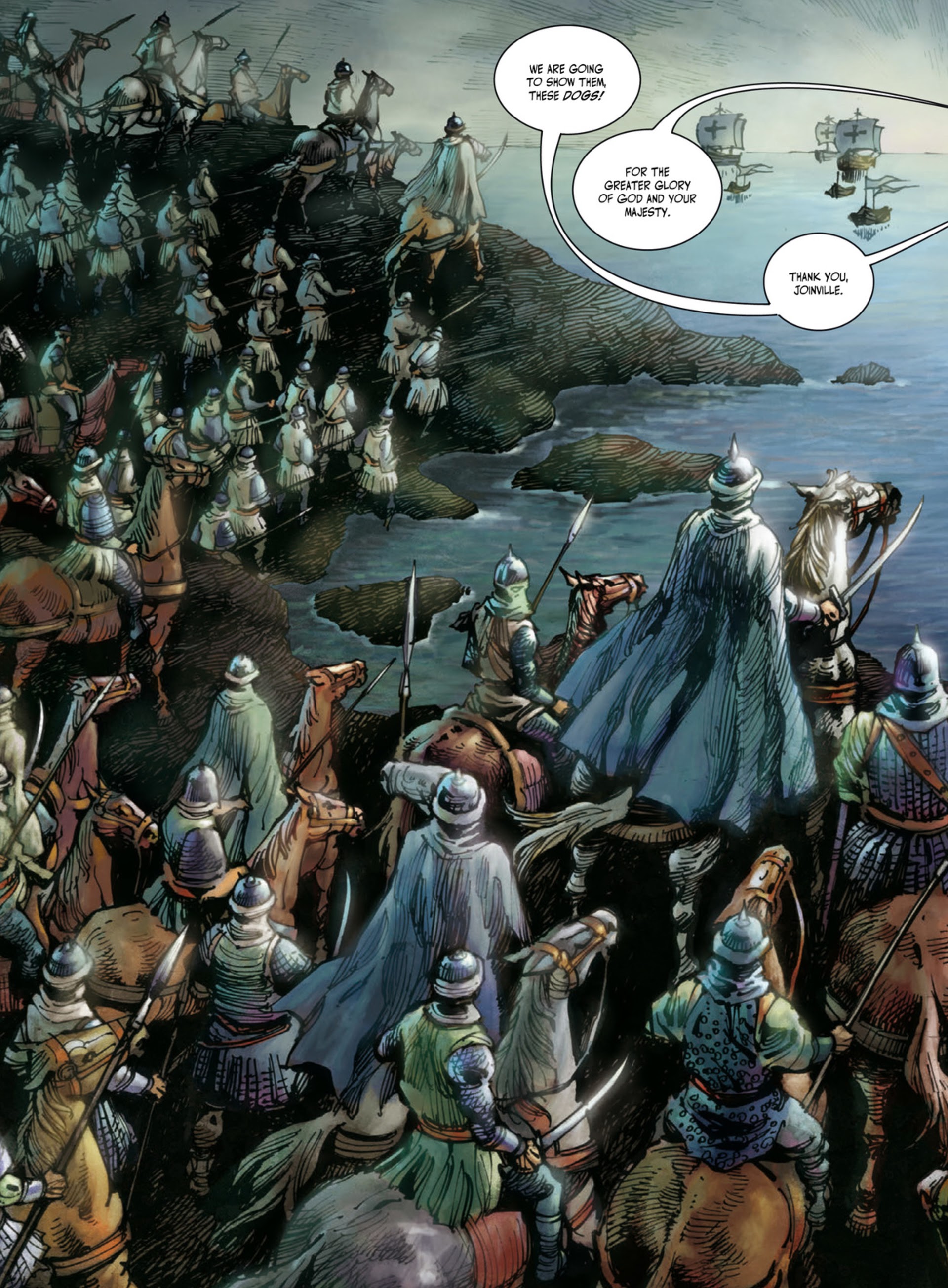 Read online Crusades comic -  Issue #3 - 13