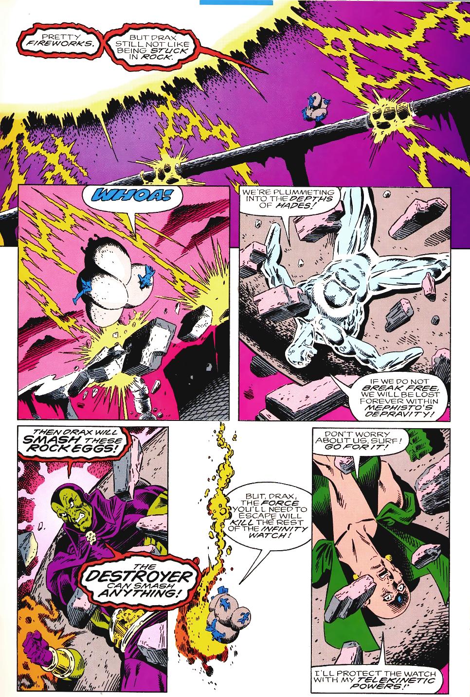 Read online Silver Surfer/Warlock: Resurrection comic -  Issue #4 - 5