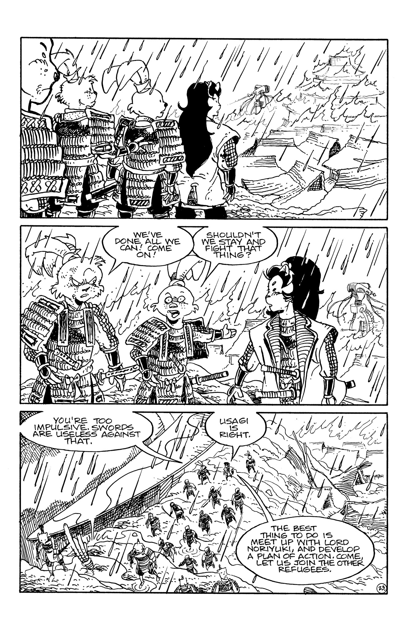 Read online Usagi Yojimbo: Senso comic -  Issue #4 - 25