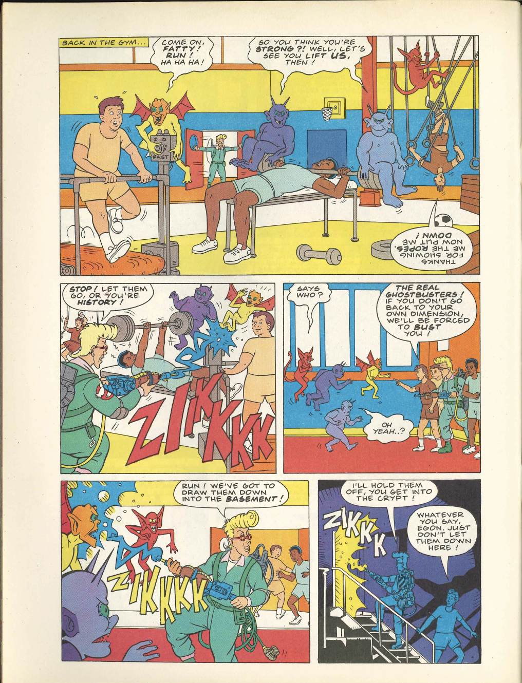 Read online The Real Ghostbusters comic -  Issue #190 - 32