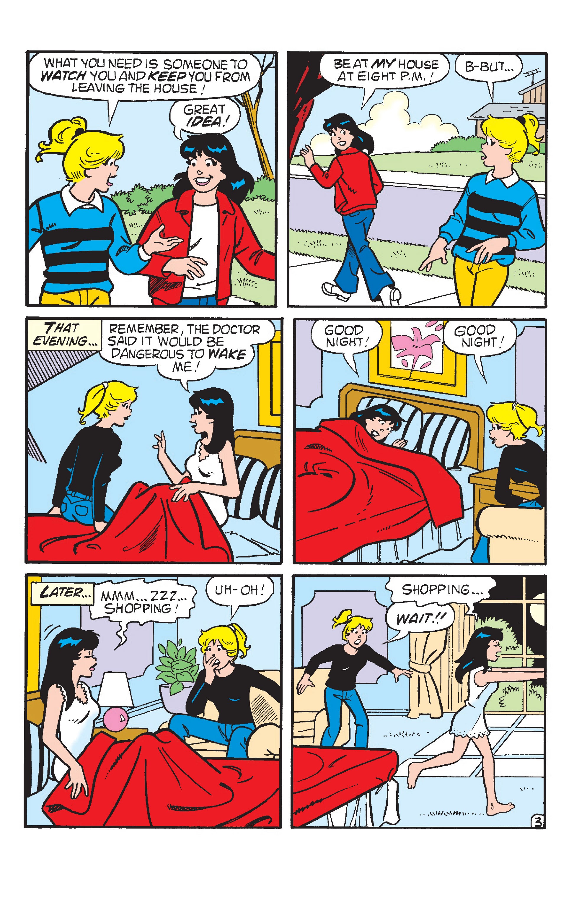 Read online Betty and Veronica: Sleepover Special comic -  Issue # TPB - 38