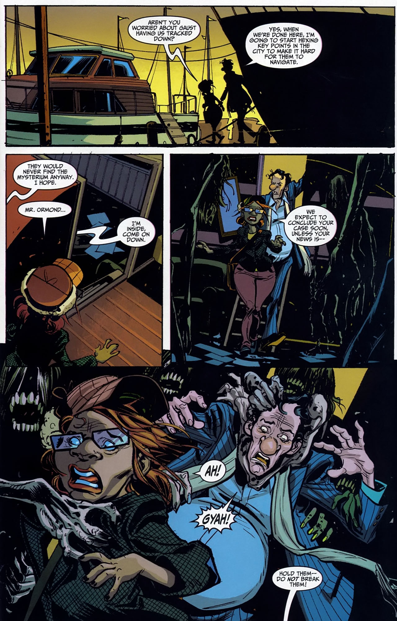 Read online Mysterius comic -  Issue #4 - 21