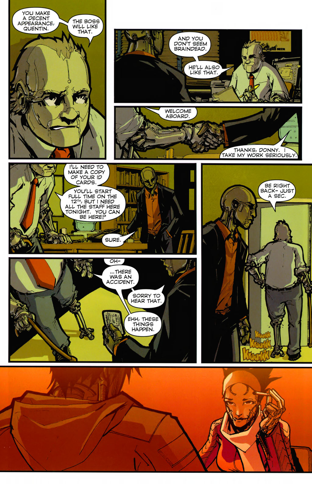 Read online NYC Mech: beta LOVE comic -  Issue #4 - 21