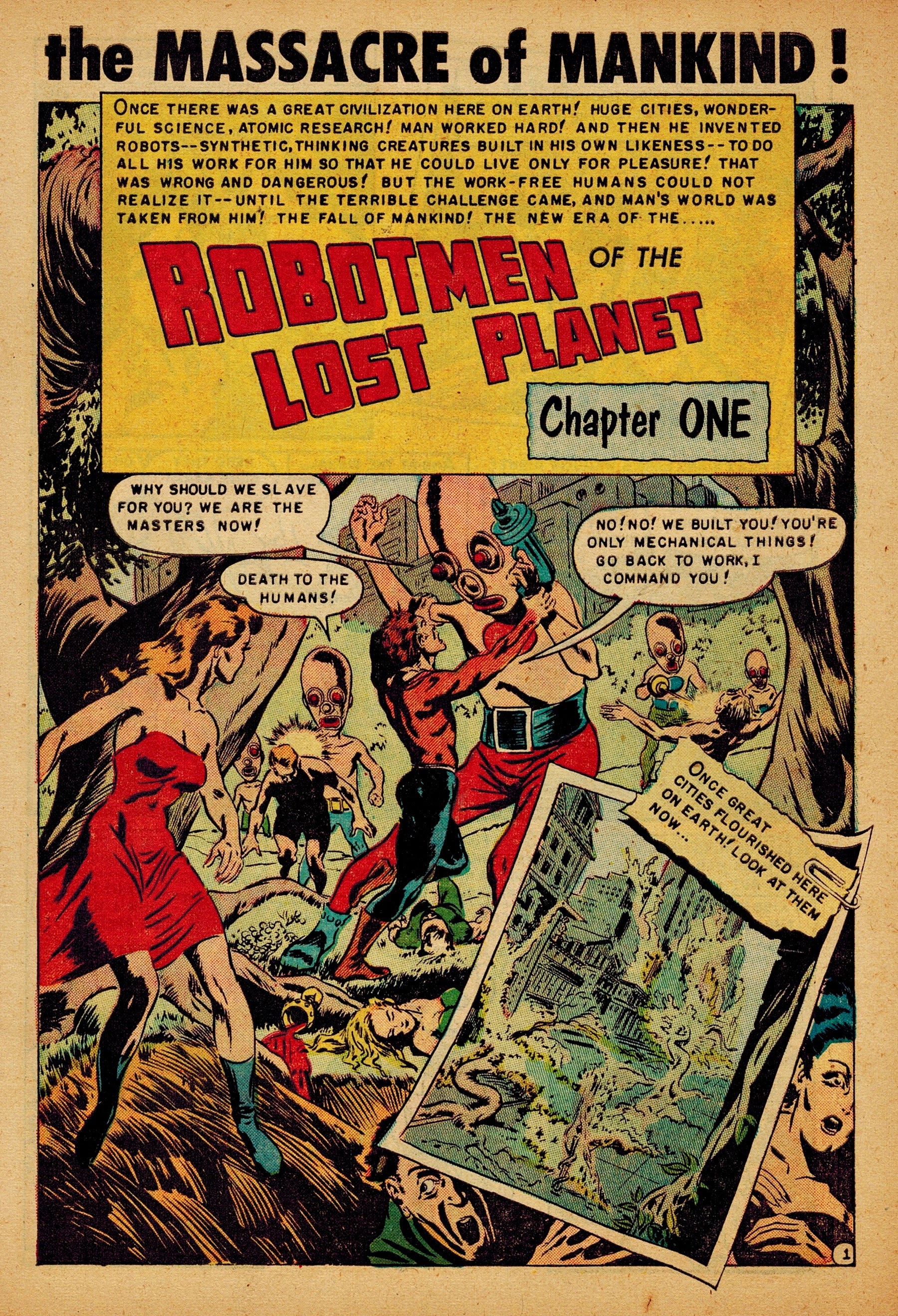 Read online Robotmen of the Lost Planet comic -  Issue # Full - 3