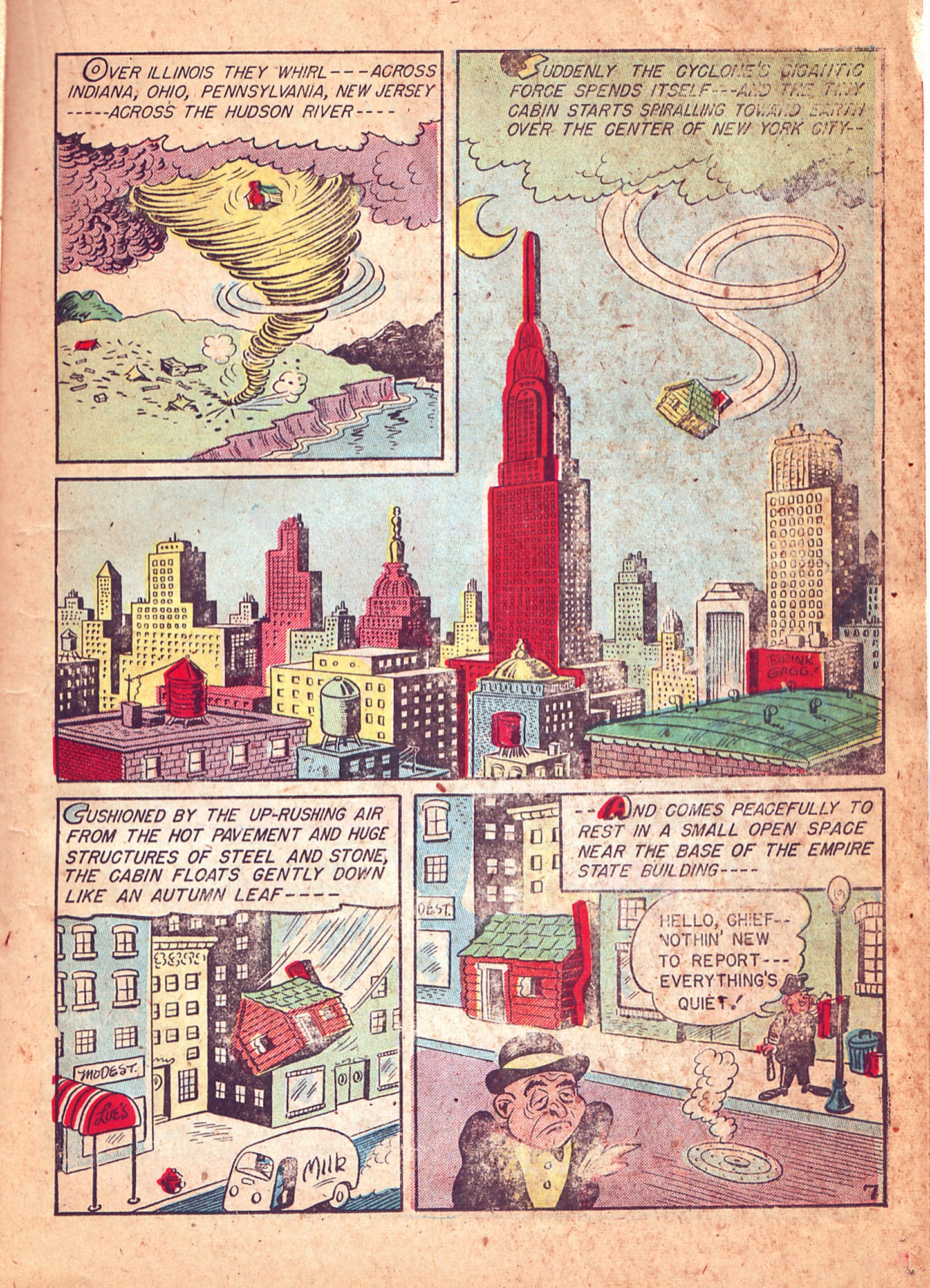 Read online Babe (1948) comic -  Issue #4 - 23