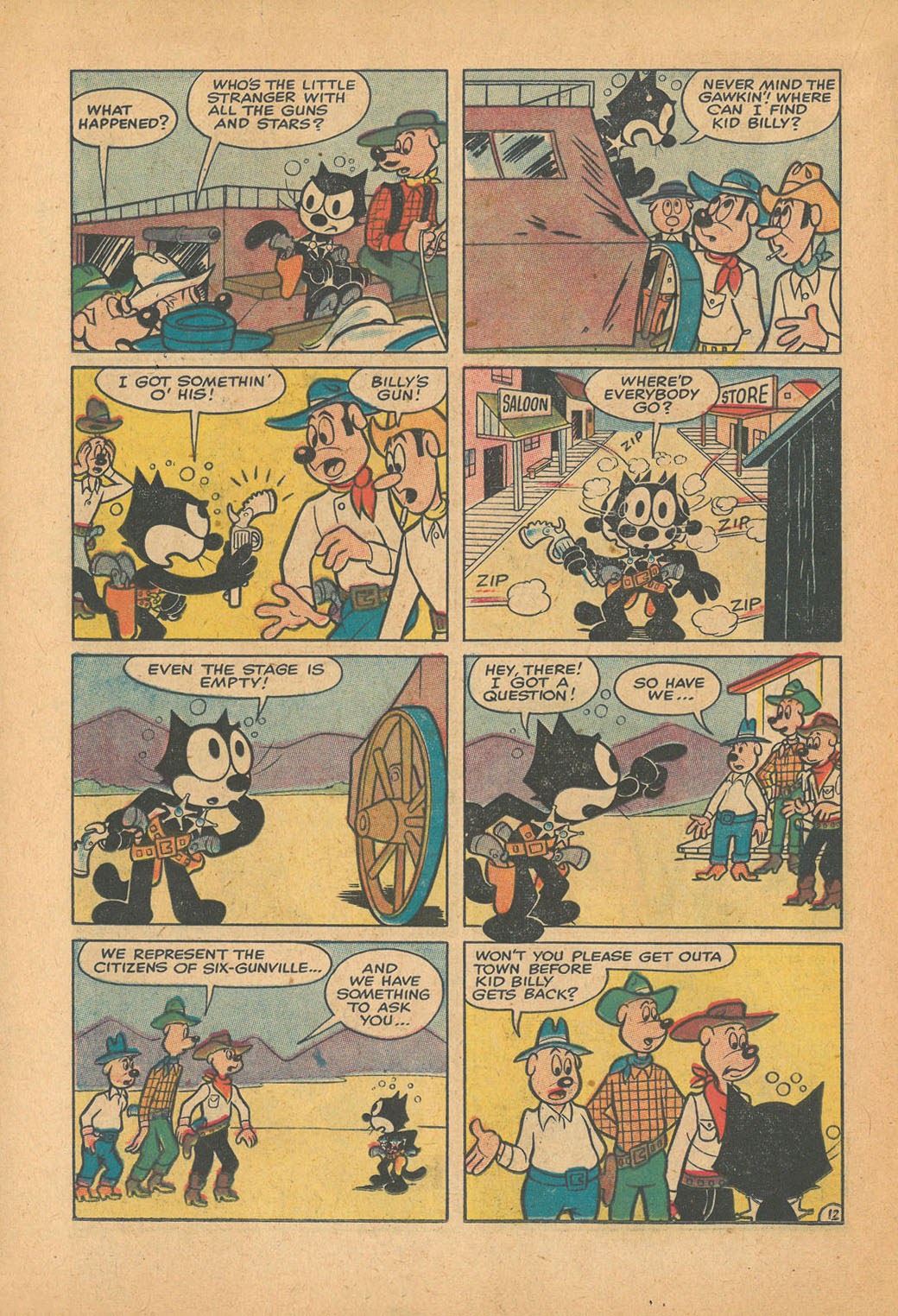 Read online Felix the Cat (1955) comic -  Issue #97 - 14