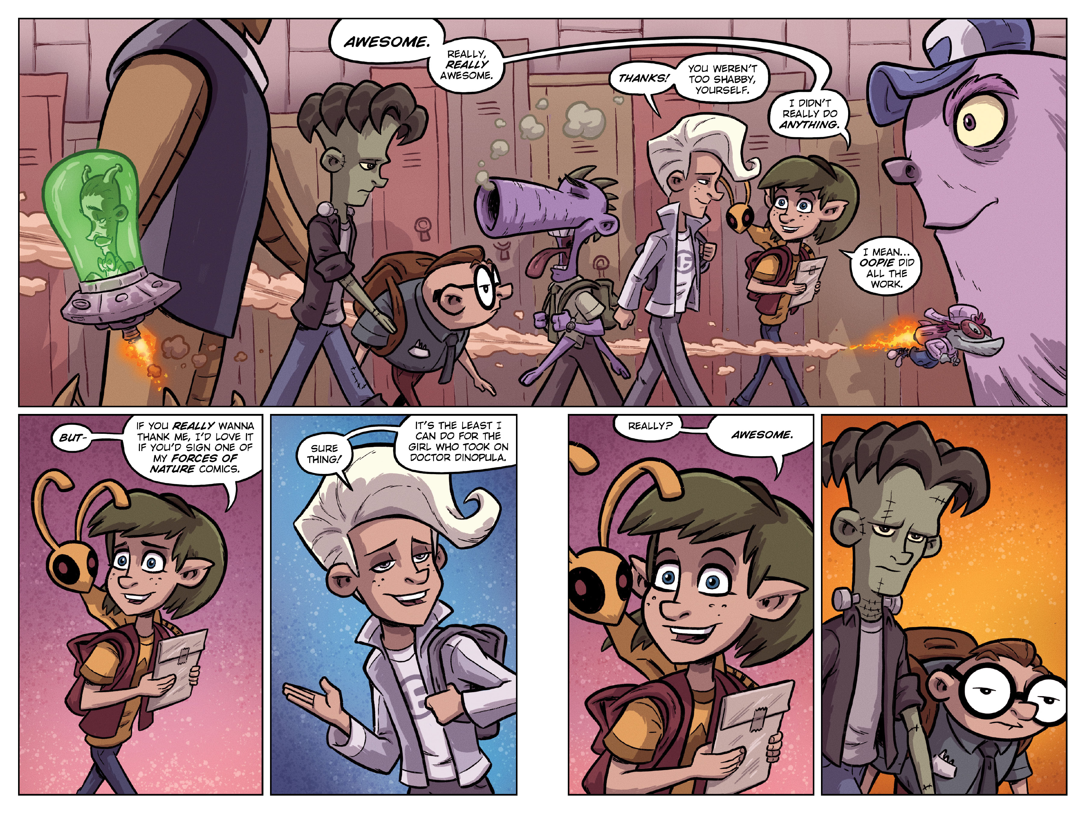 Read online Oddly Normal (2014) comic -  Issue #19 - 18