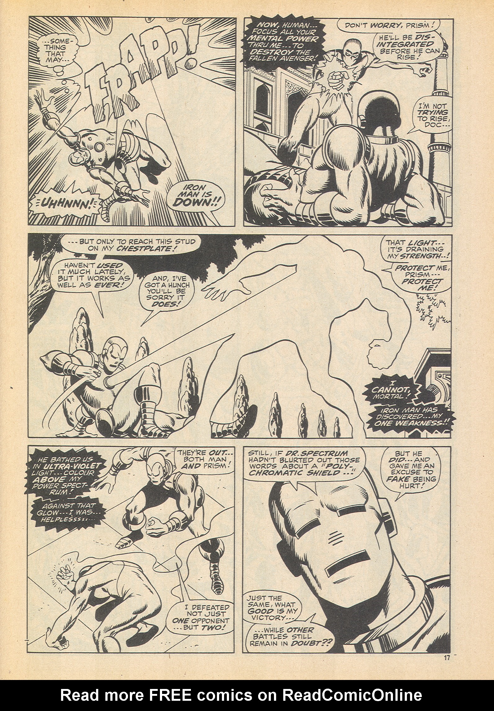 Read online The Avengers (1973) comic -  Issue #107 - 17