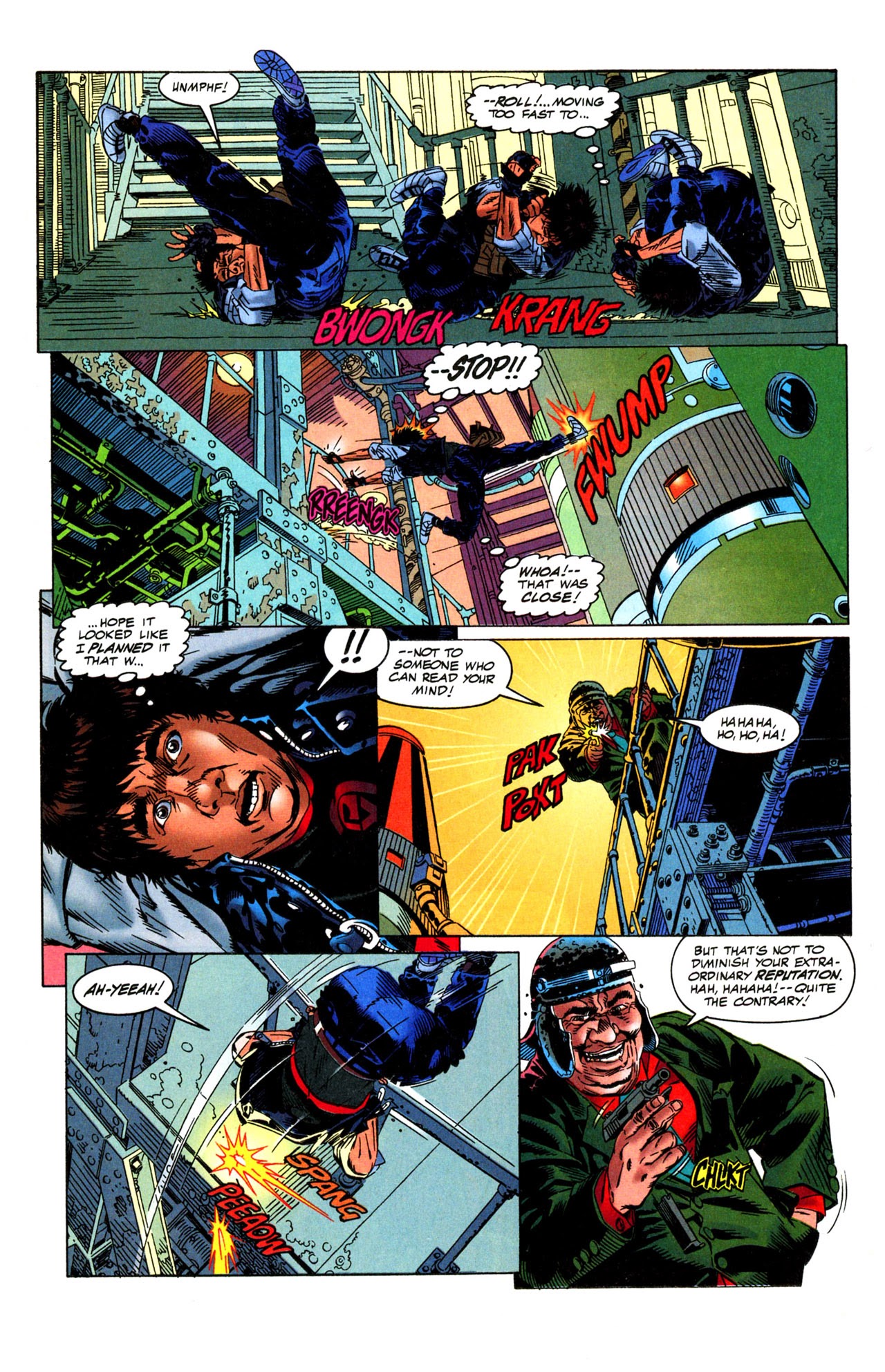 Read online Jackie Chan's Spartan X: The Armour of Heaven comic -  Issue #3 - 5