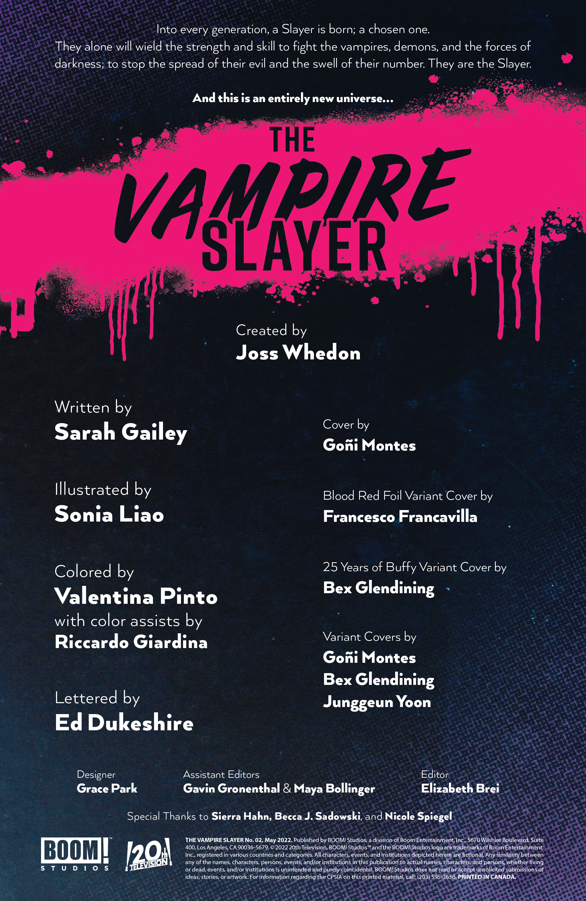 Read online The Vampire Slayer comic -  Issue #2 - 2
