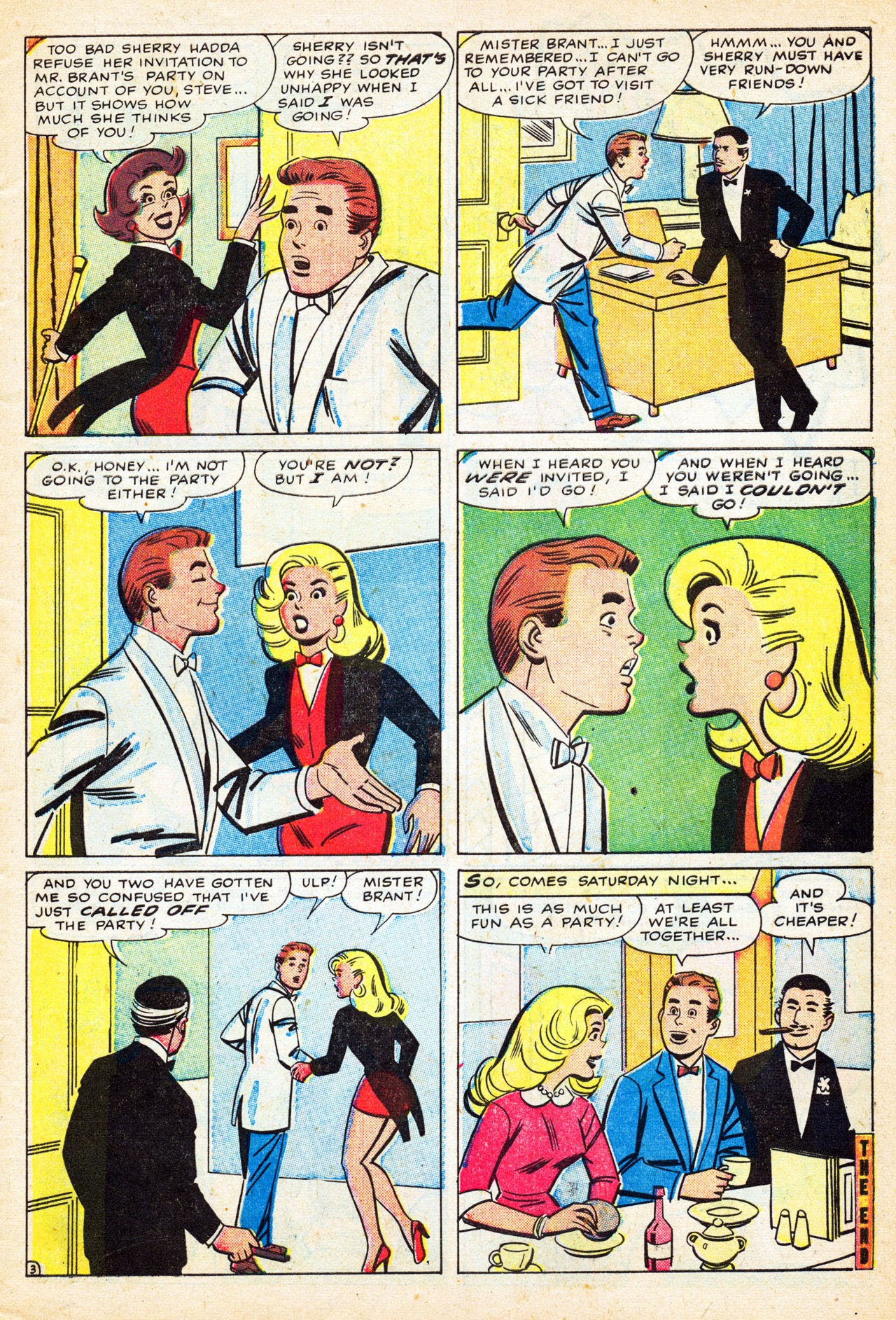 Read online Sherry the Showgirl (1957) comic -  Issue #7 - 7