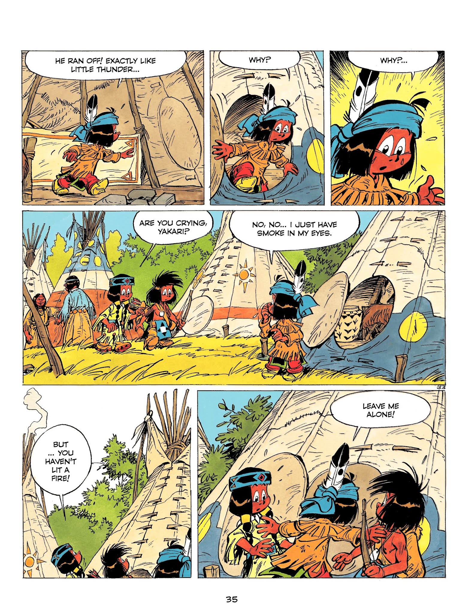 Read online Yakari comic -  Issue #15 - 36