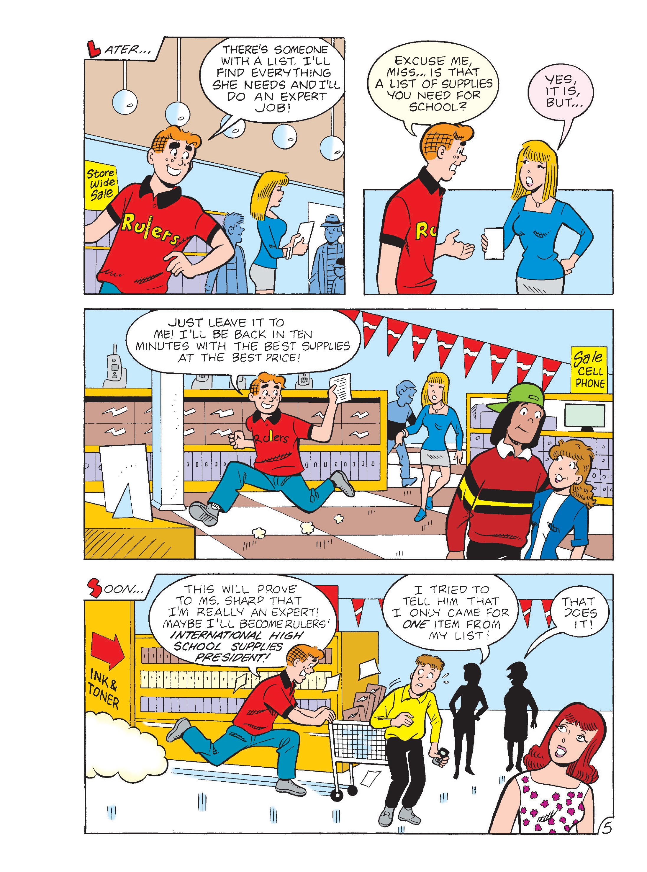 Read online Archie's Double Digest Magazine comic -  Issue #287 - 140