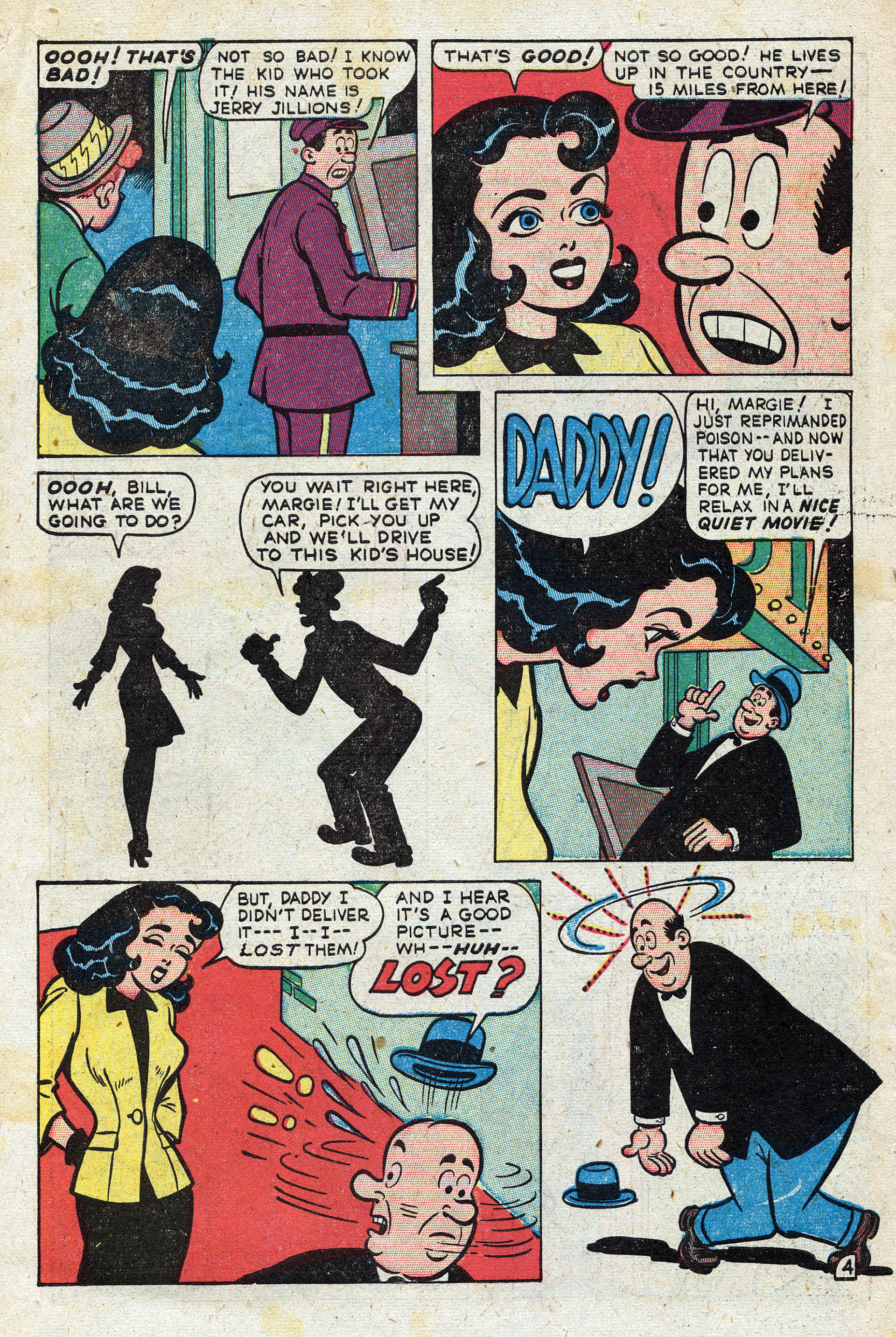 Read online Margie Comics comic -  Issue #40 - 46