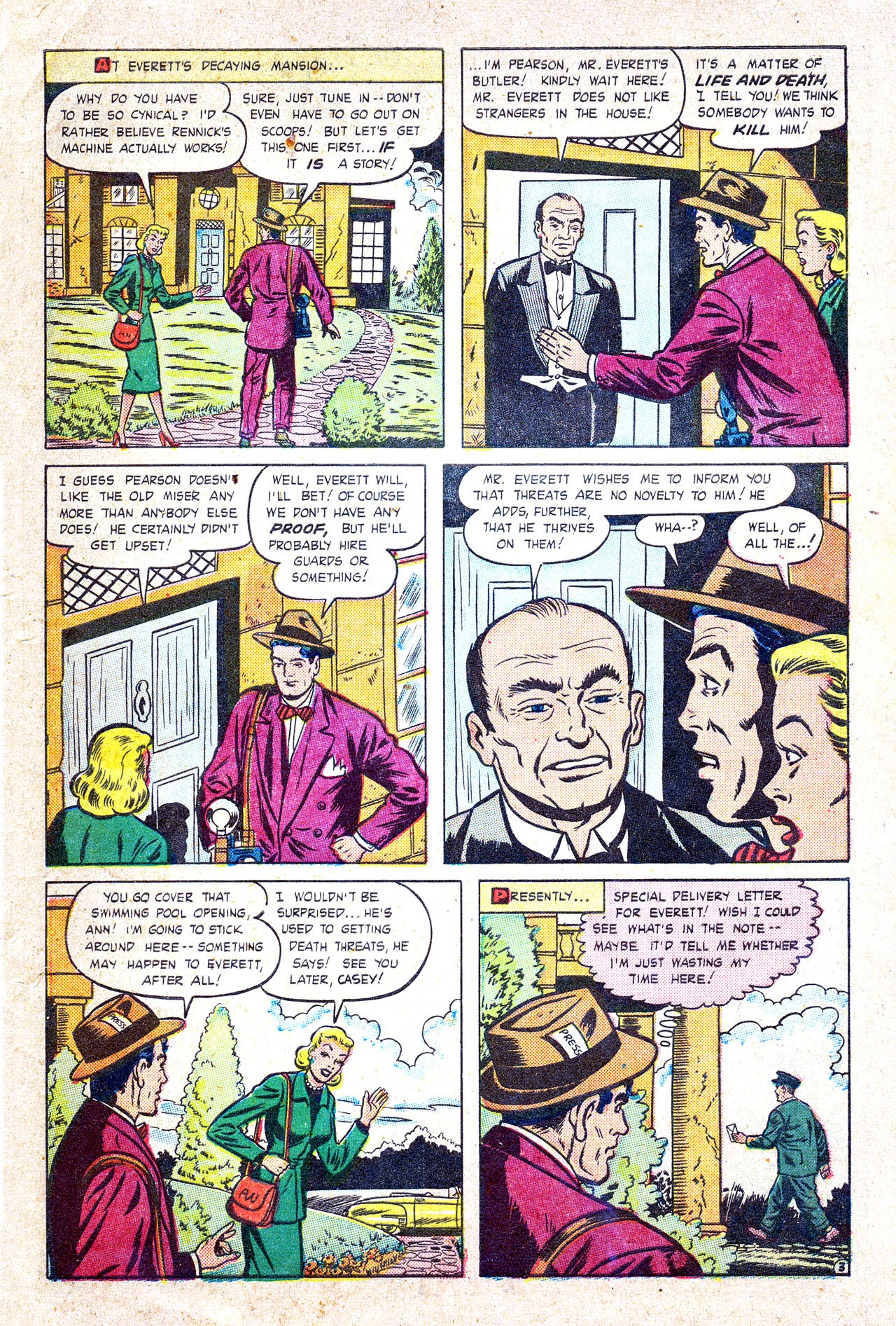 Read online Casey Crime Photographer comic -  Issue #3 - 39