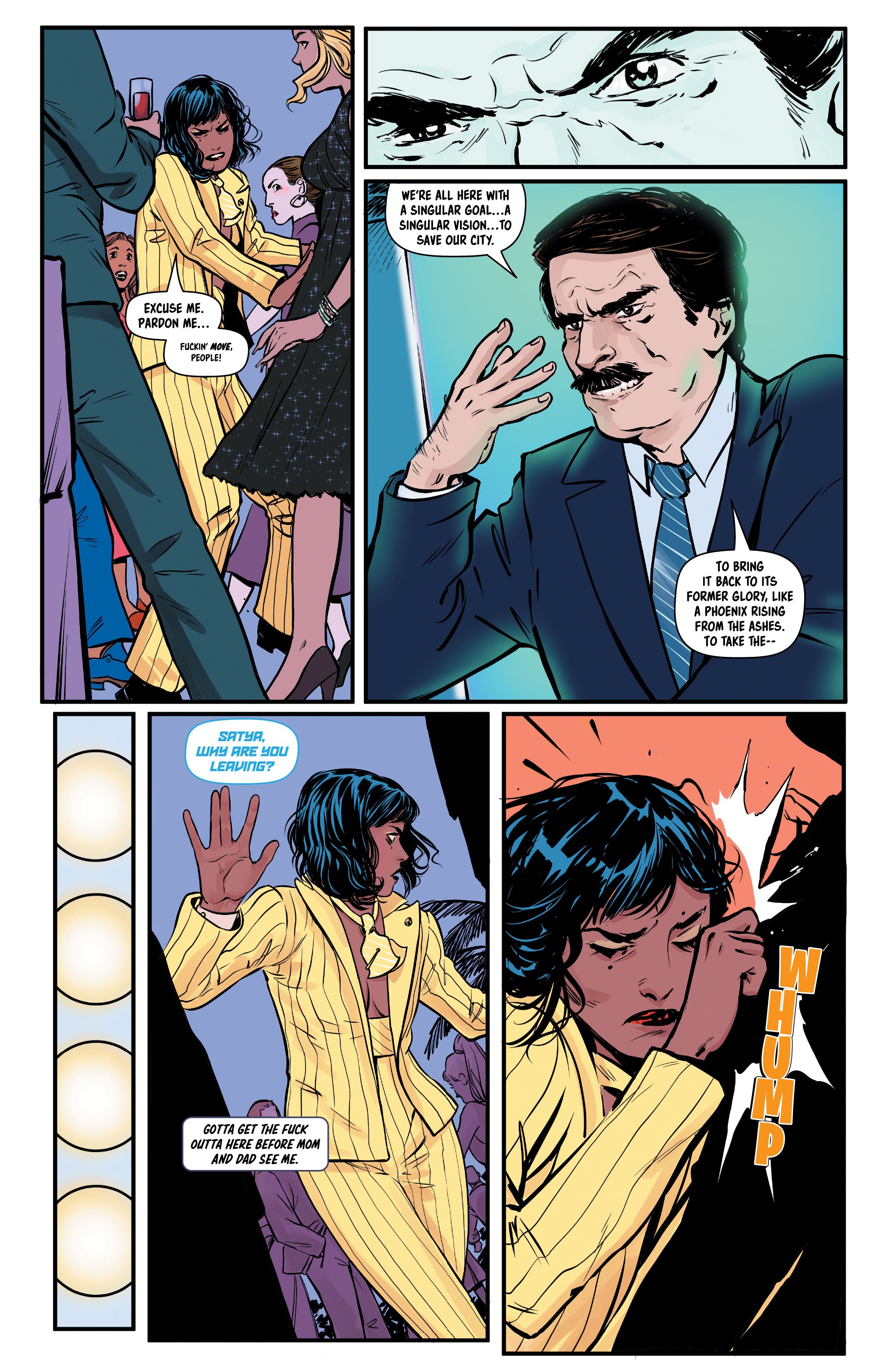 Read online Bylines in Blood comic -  Issue #2 - 21