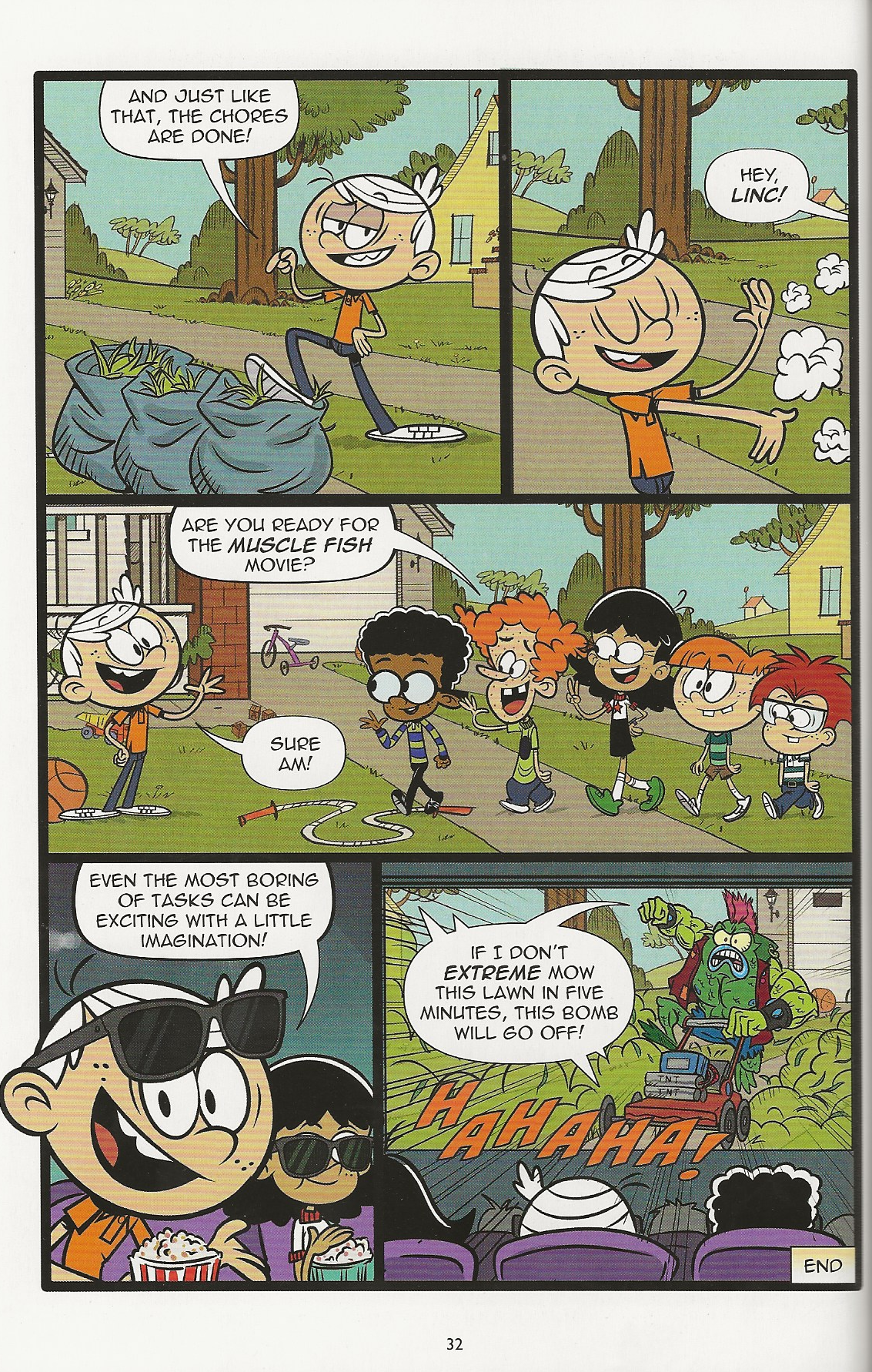 Read online The Loud House comic -  Issue #18 - 32