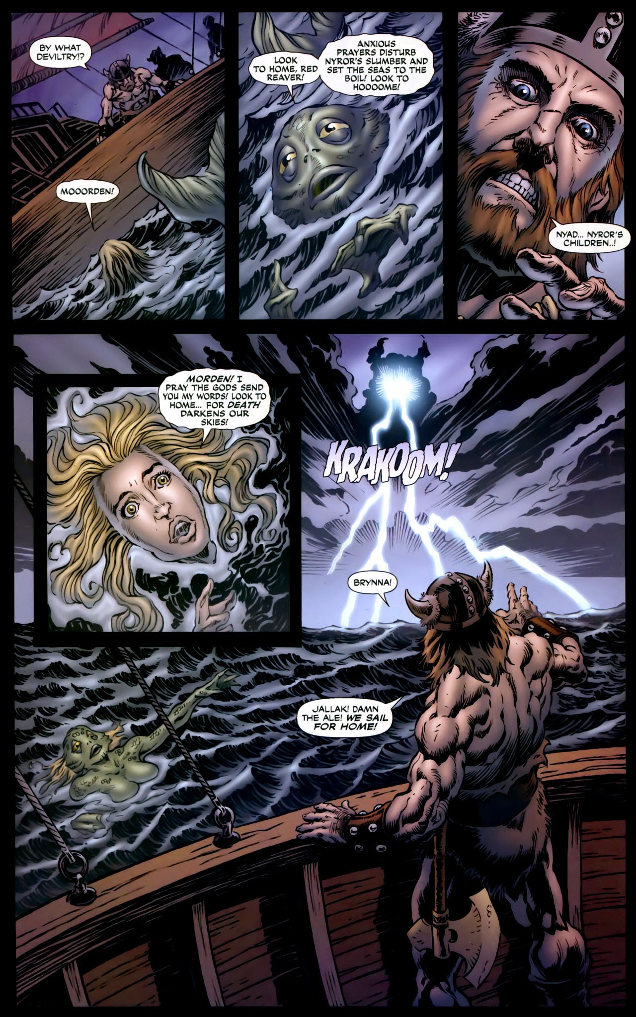 Read online Frank Frazetta's Dark Kingdom comic -  Issue #1 - 11