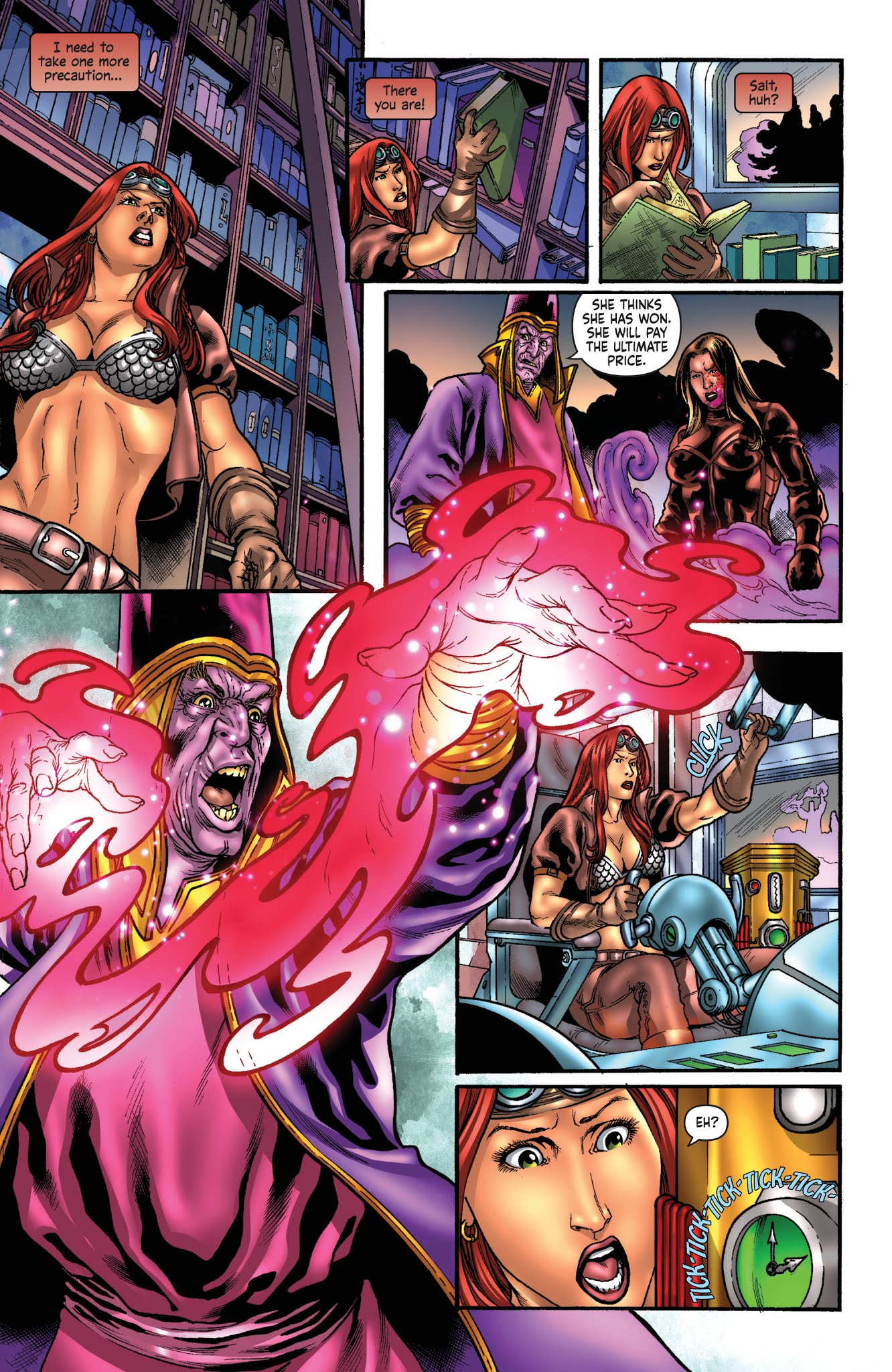 Read online Legenderry Red Sonja comic -  Issue # _TPB - 104
