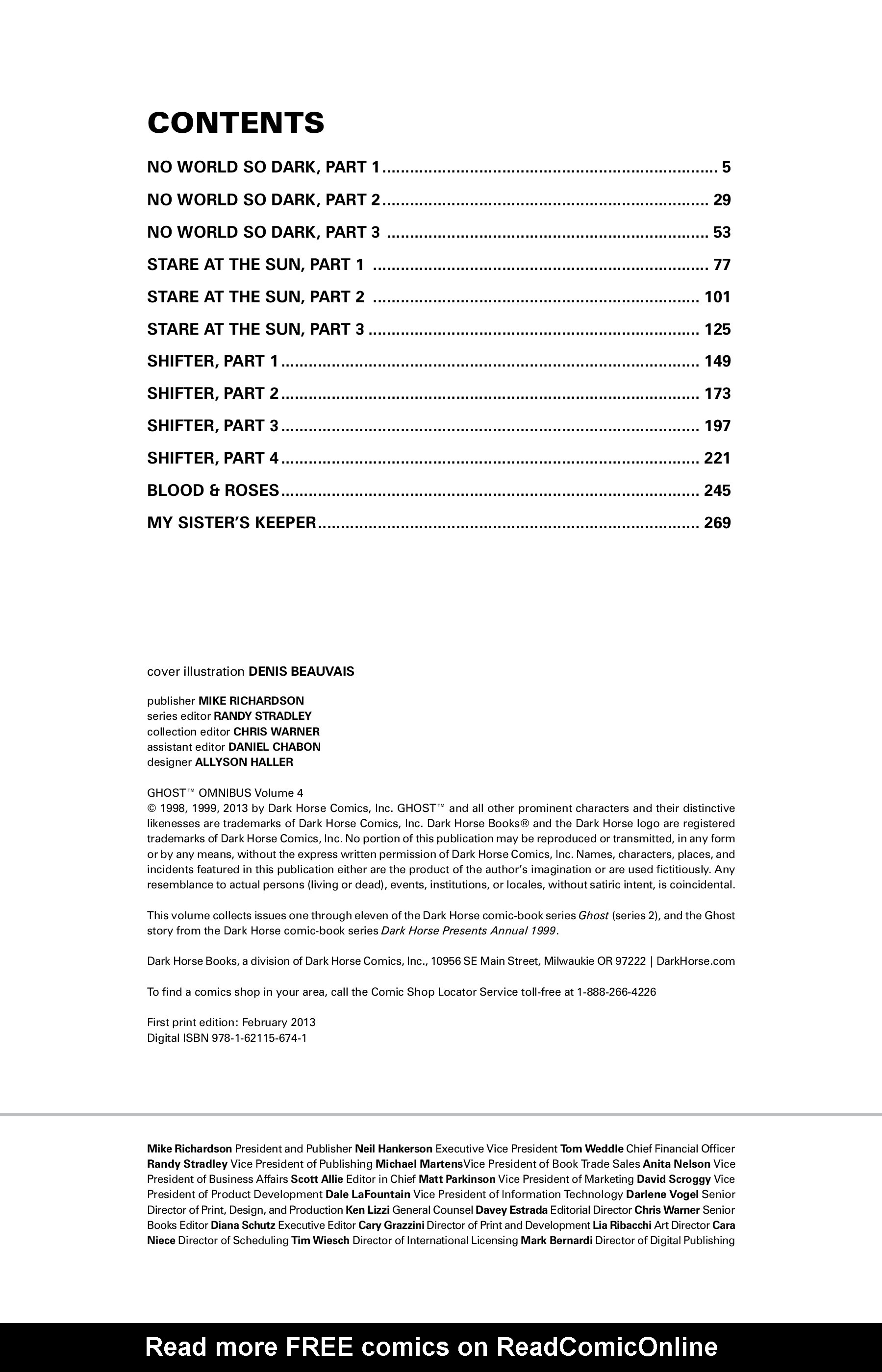 Read online Ghost Omnibus comic -  Issue # TPB 4 (Part 1) - 5