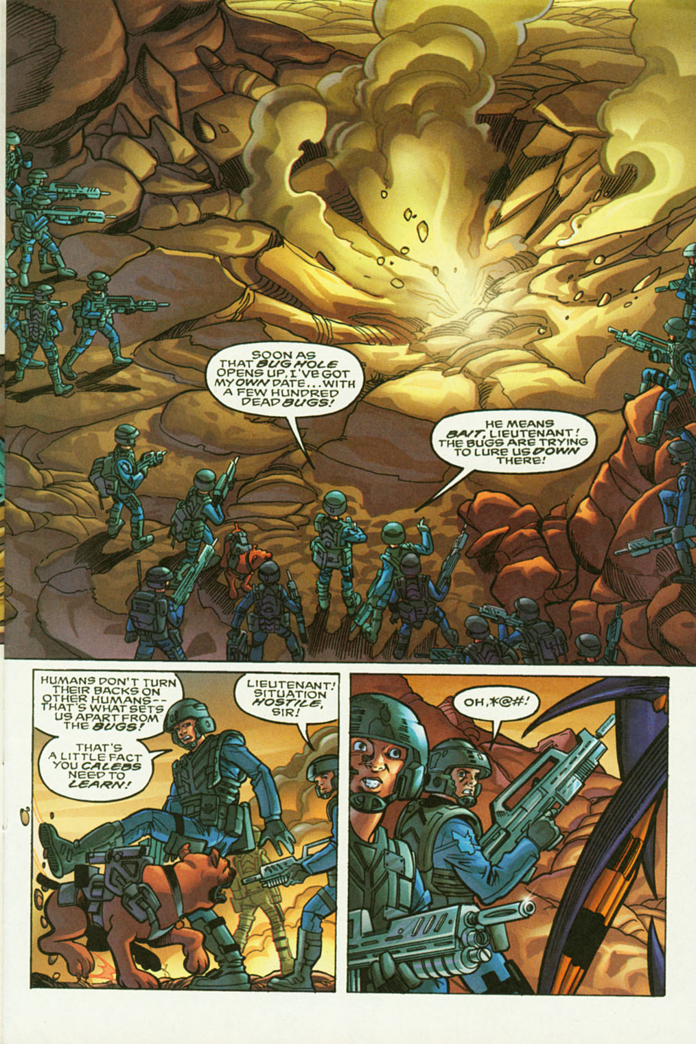 Read online Starship Troopers: Dominant Species comic -  Issue #3 - 7