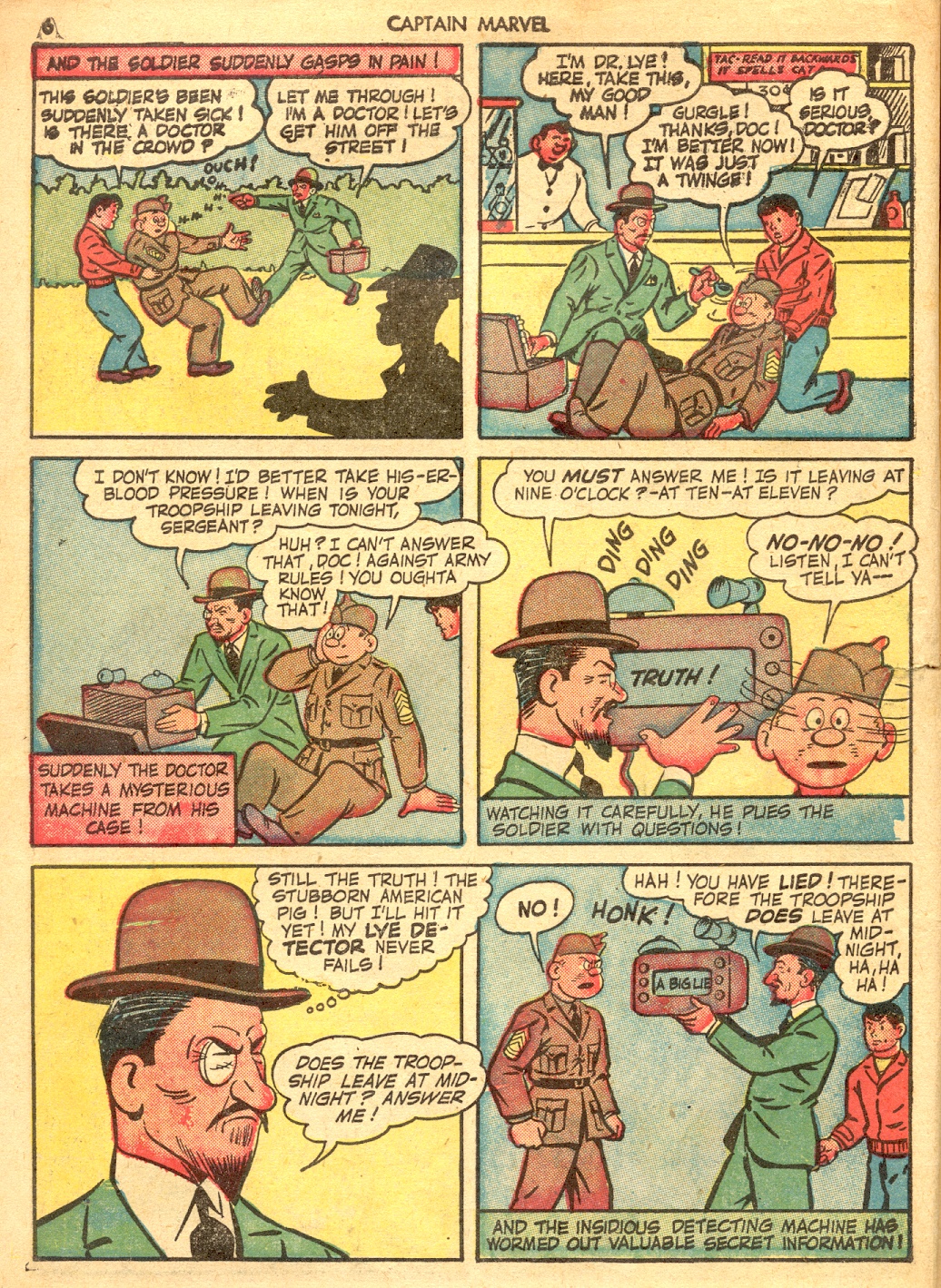 Read online Captain Marvel Adventures comic -  Issue #23 - 6