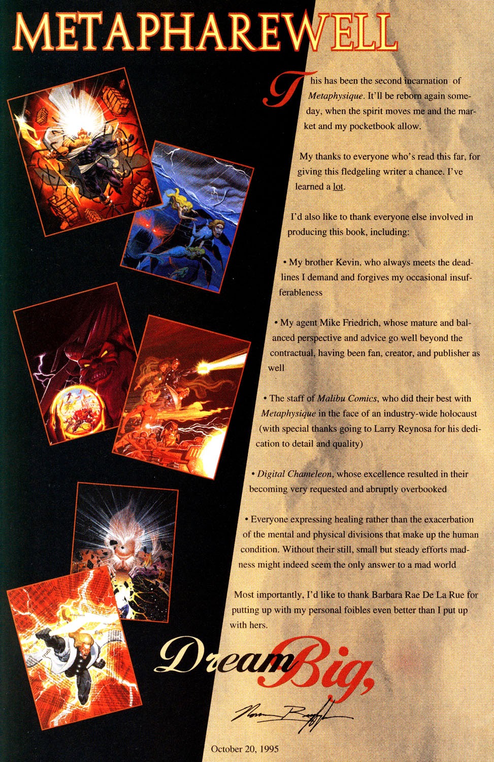 Read online Metaphysique (1995) comic -  Issue #6 - 28