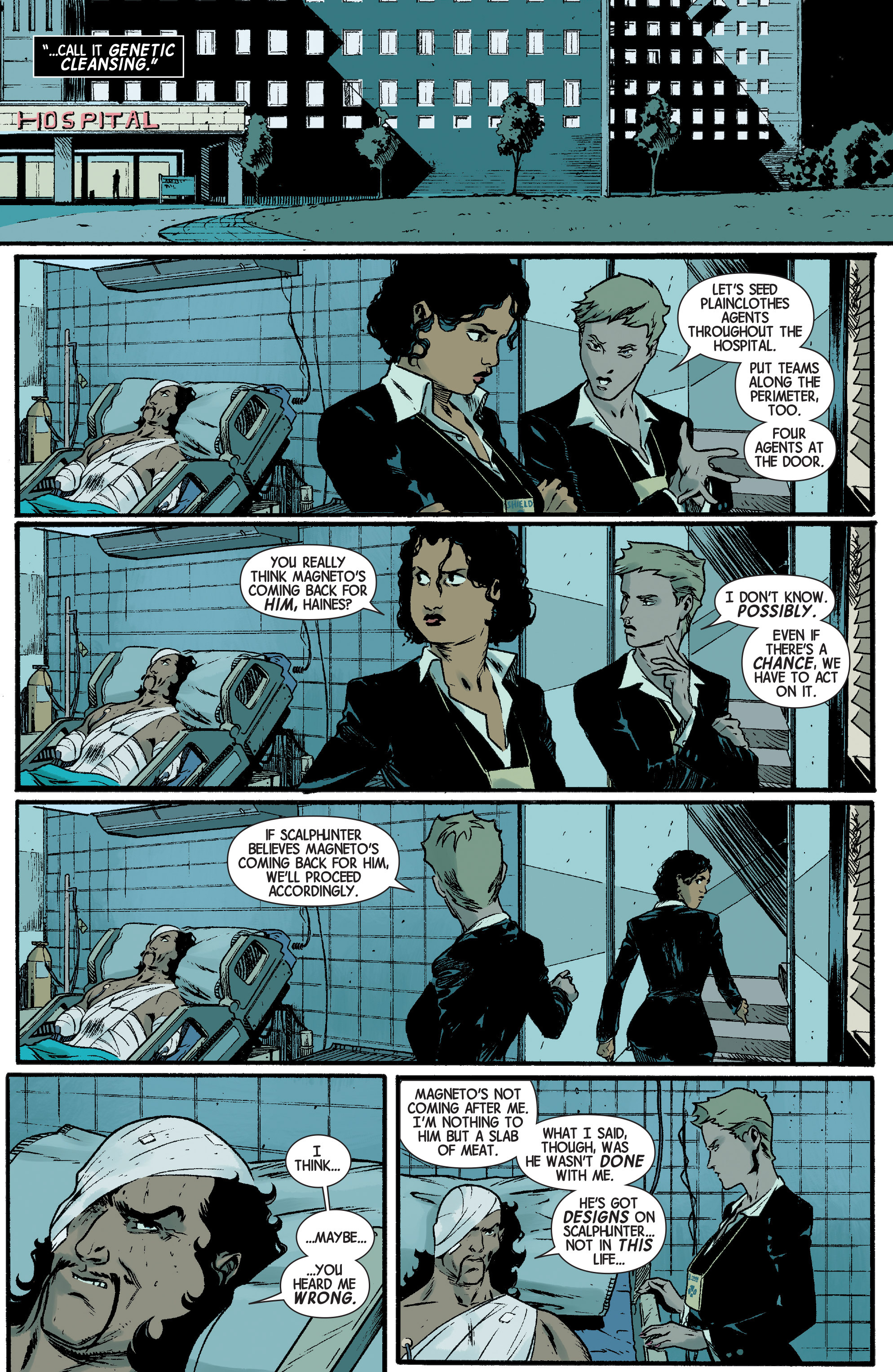 Read online Magneto comic -  Issue #6 - 19