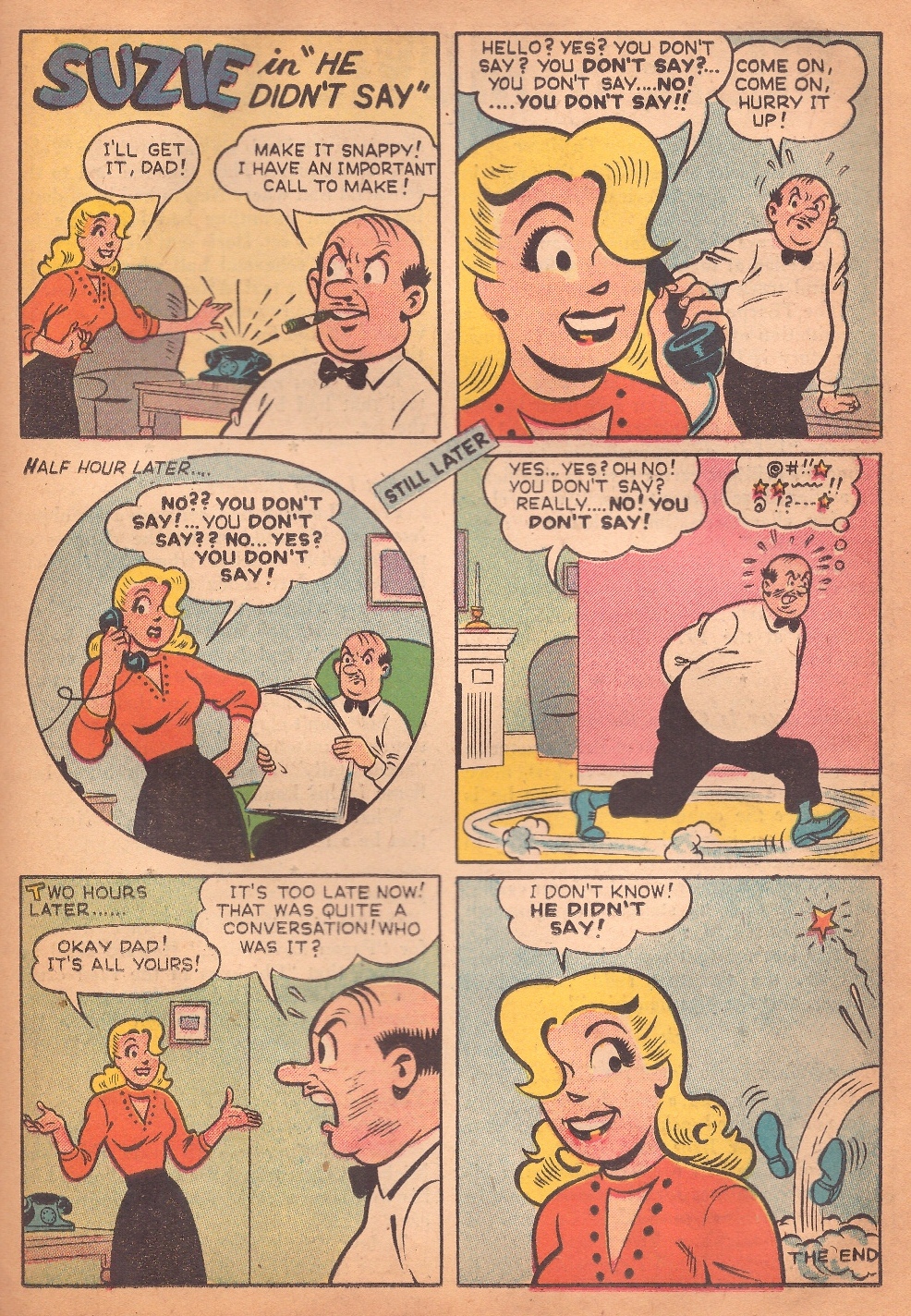 Read online Suzie Comics comic -  Issue #80 - 35