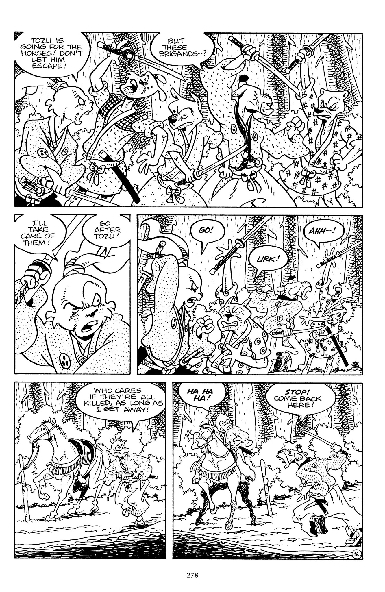Read online The Usagi Yojimbo Saga comic -  Issue # TPB 7 - 273