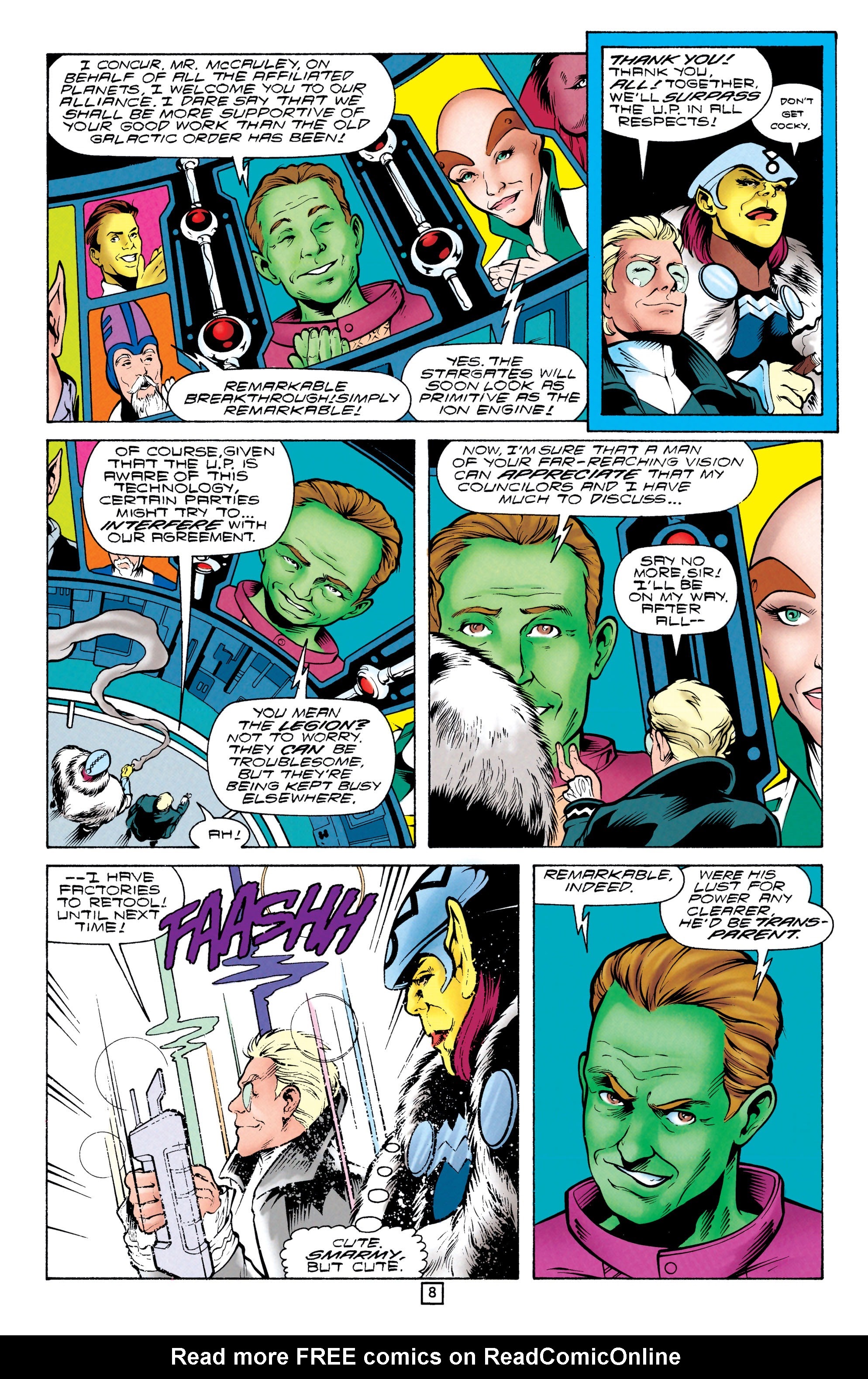 Read online Legionnaires comic -  Issue #62 - 9