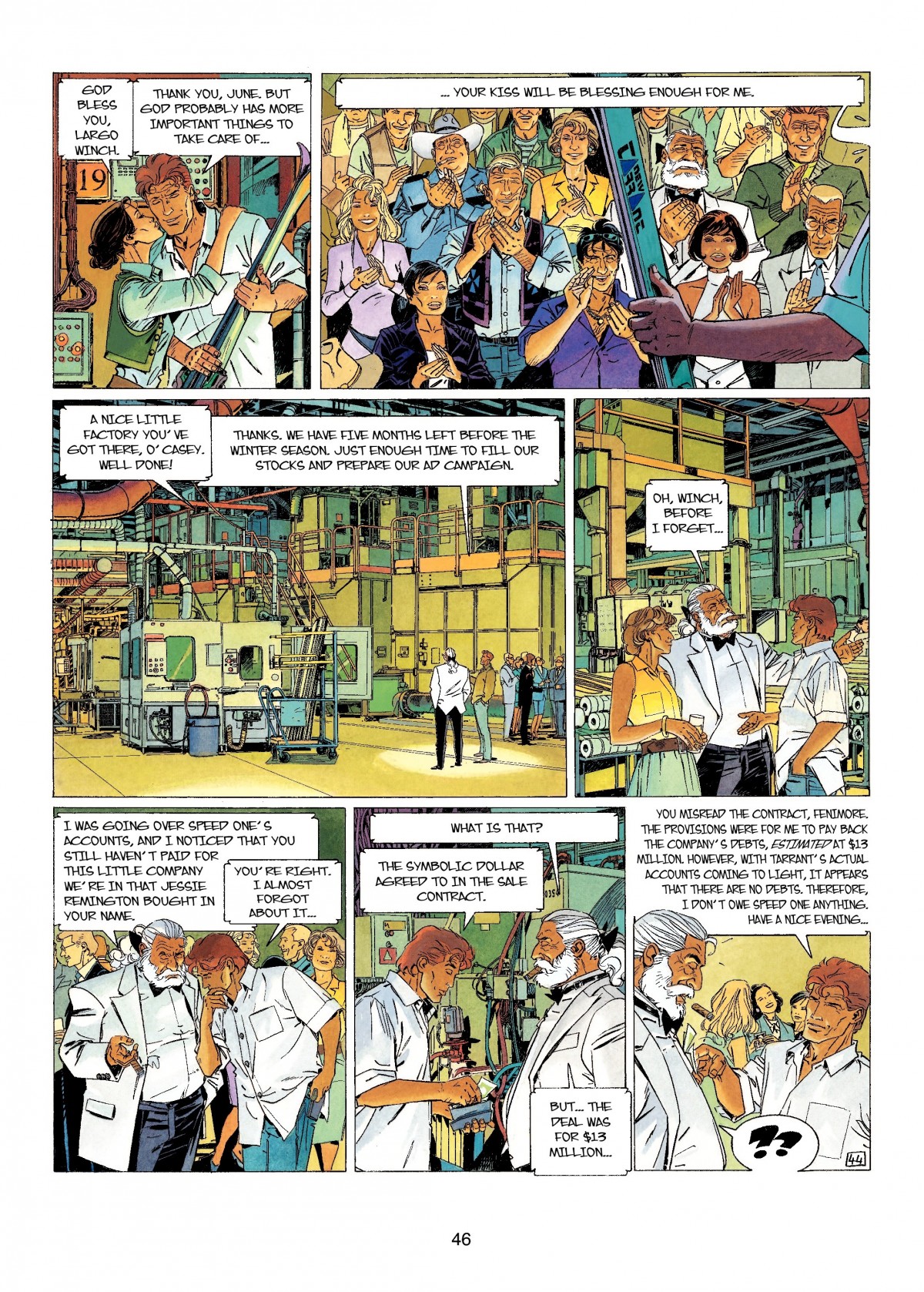 Read online Largo Winch comic -  Issue # TPB 10 - 46